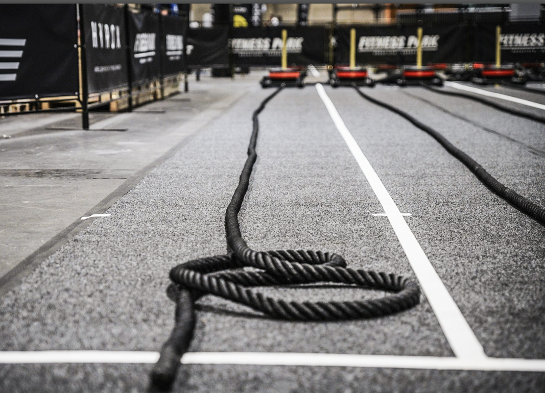 Hyrox utilizó el equipamiento de Fitness Deluxe en sus eventos en España en 2023-2024