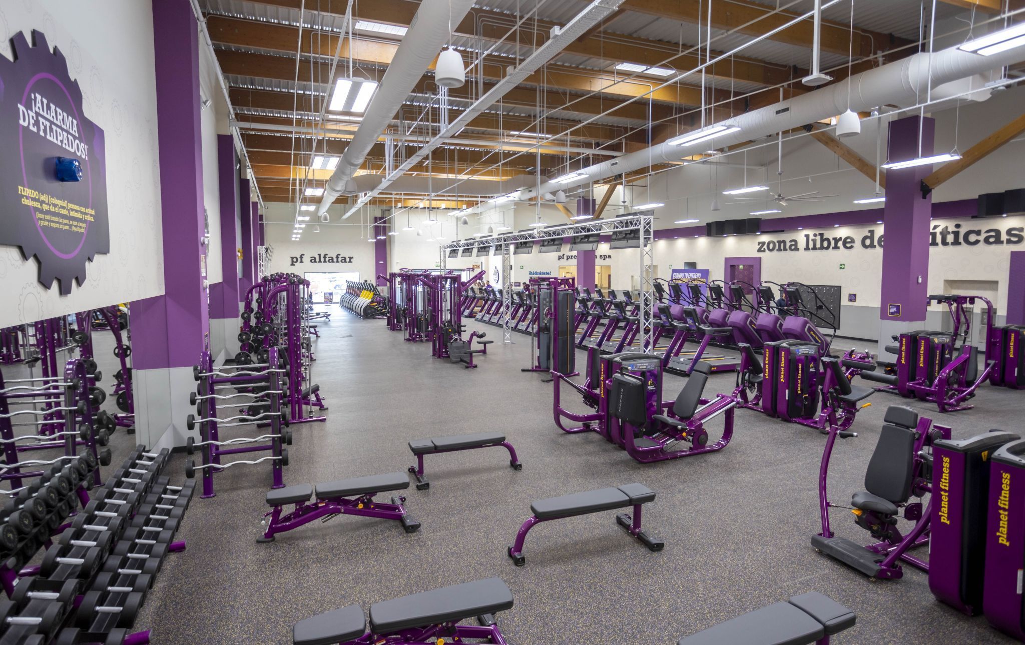 Planet Fitness Valencia Tres Cruces gimnasio
