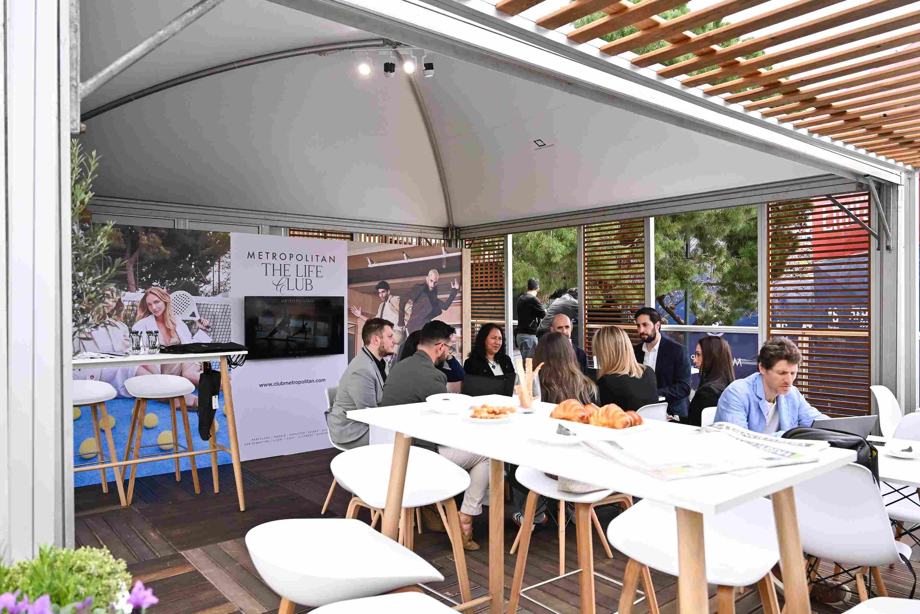 Barcelona Open Banc Sabadell Godó 2025 Metropolitan stand