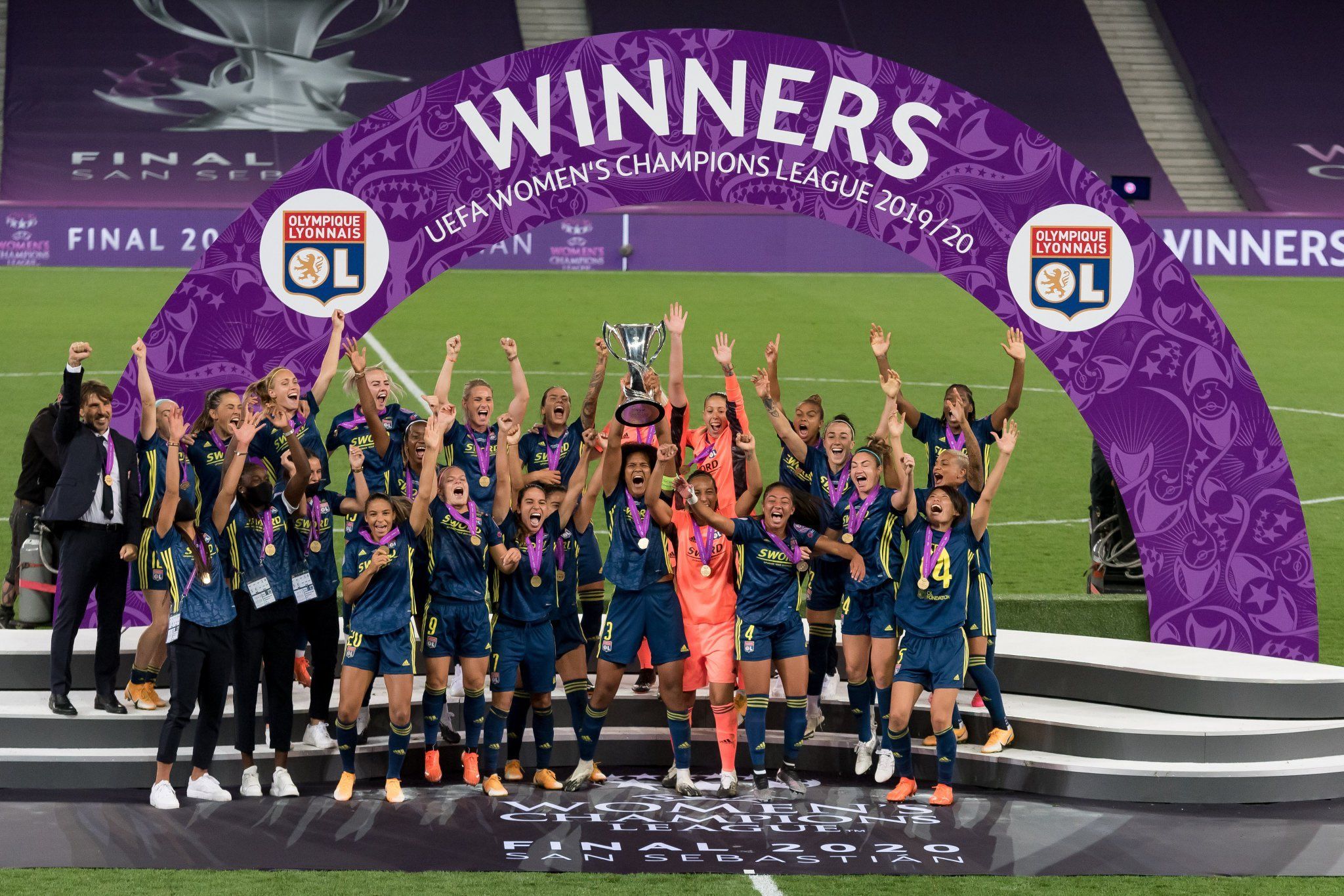 olympique lyon femenino champions 2020