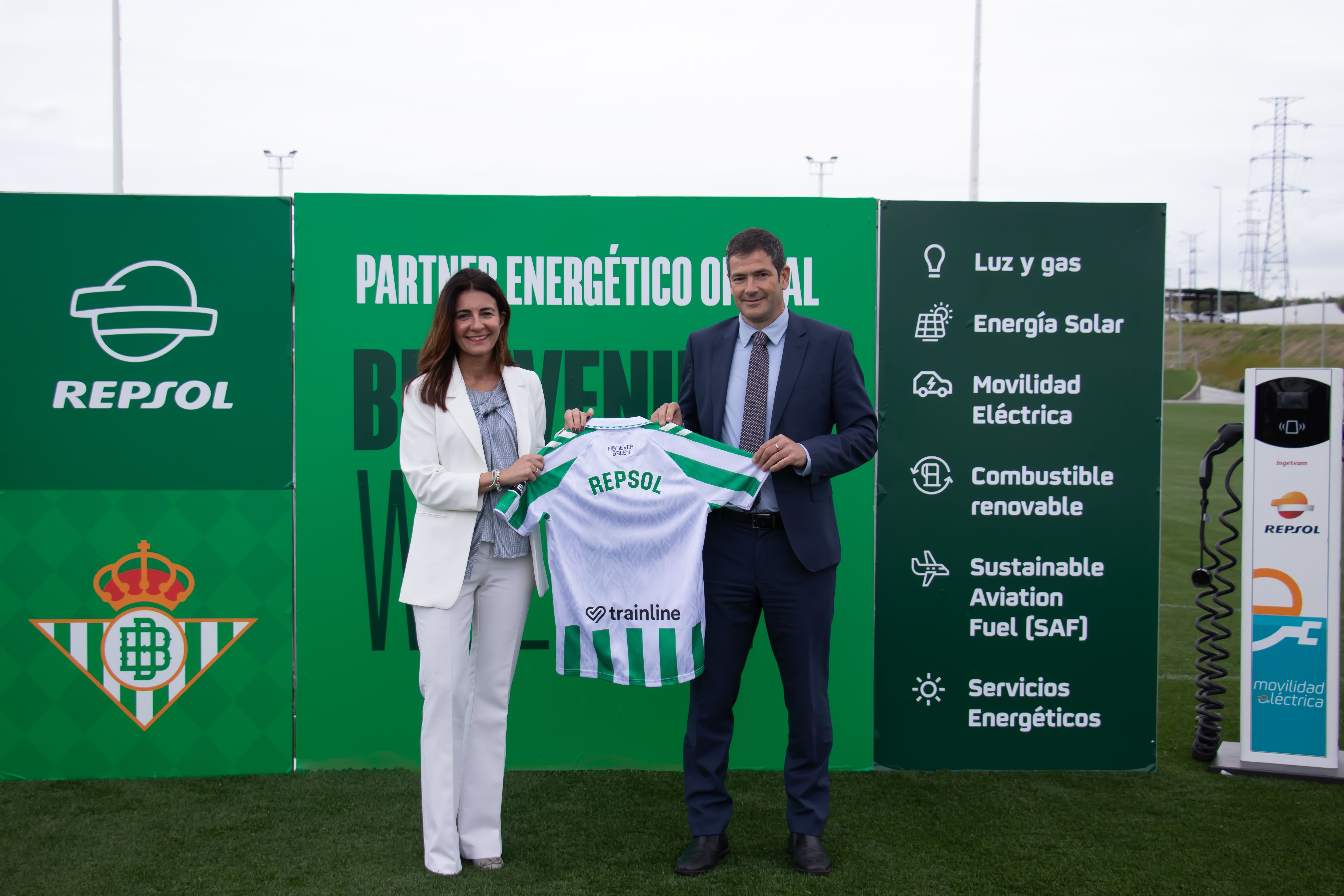 Real Betis Repsol patrocinio 2025 Ramon Alarcon Susana Baños