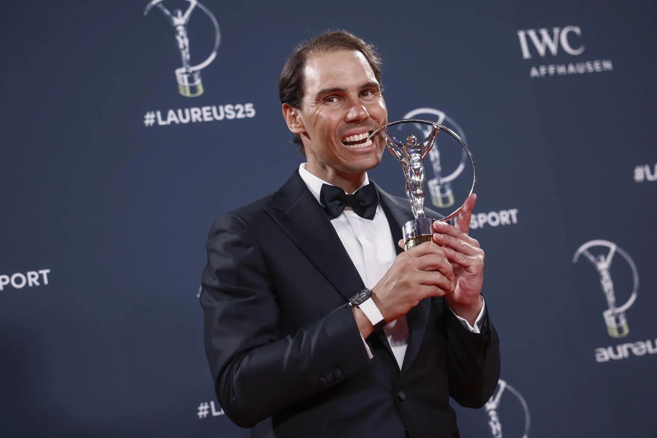Laureus World Sports Awards 2025 Rafael Nadal
