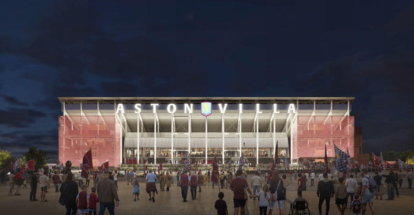 Aston VIlla render estadio nuevo 2025