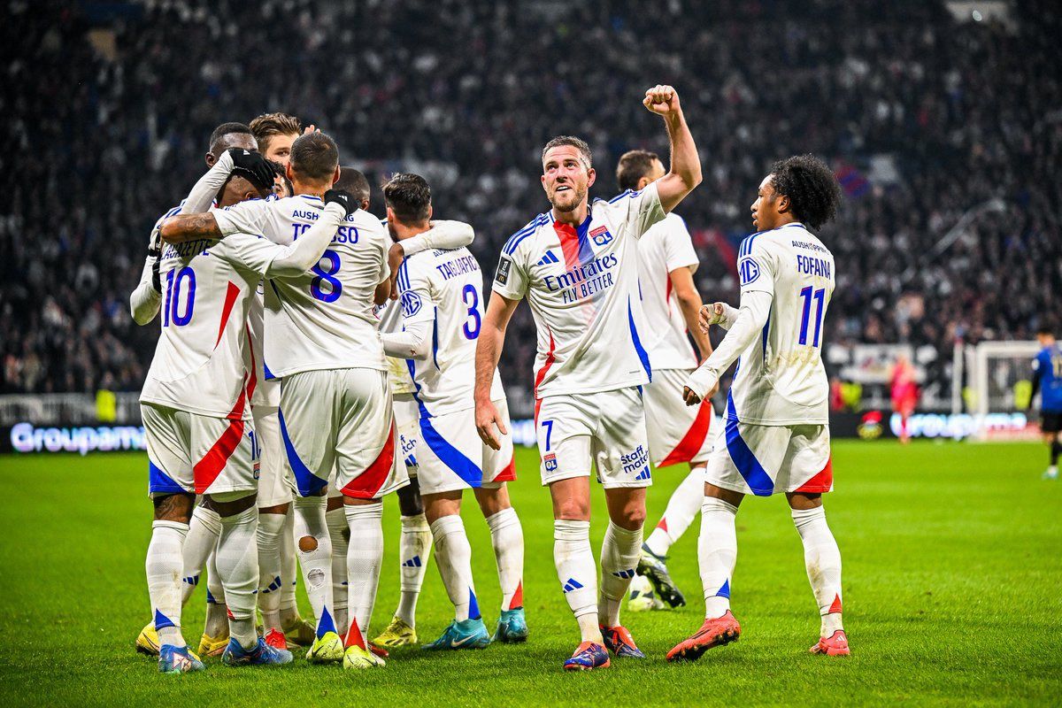 Olympique Lyon Emirates Adidas Ligue 1 2025