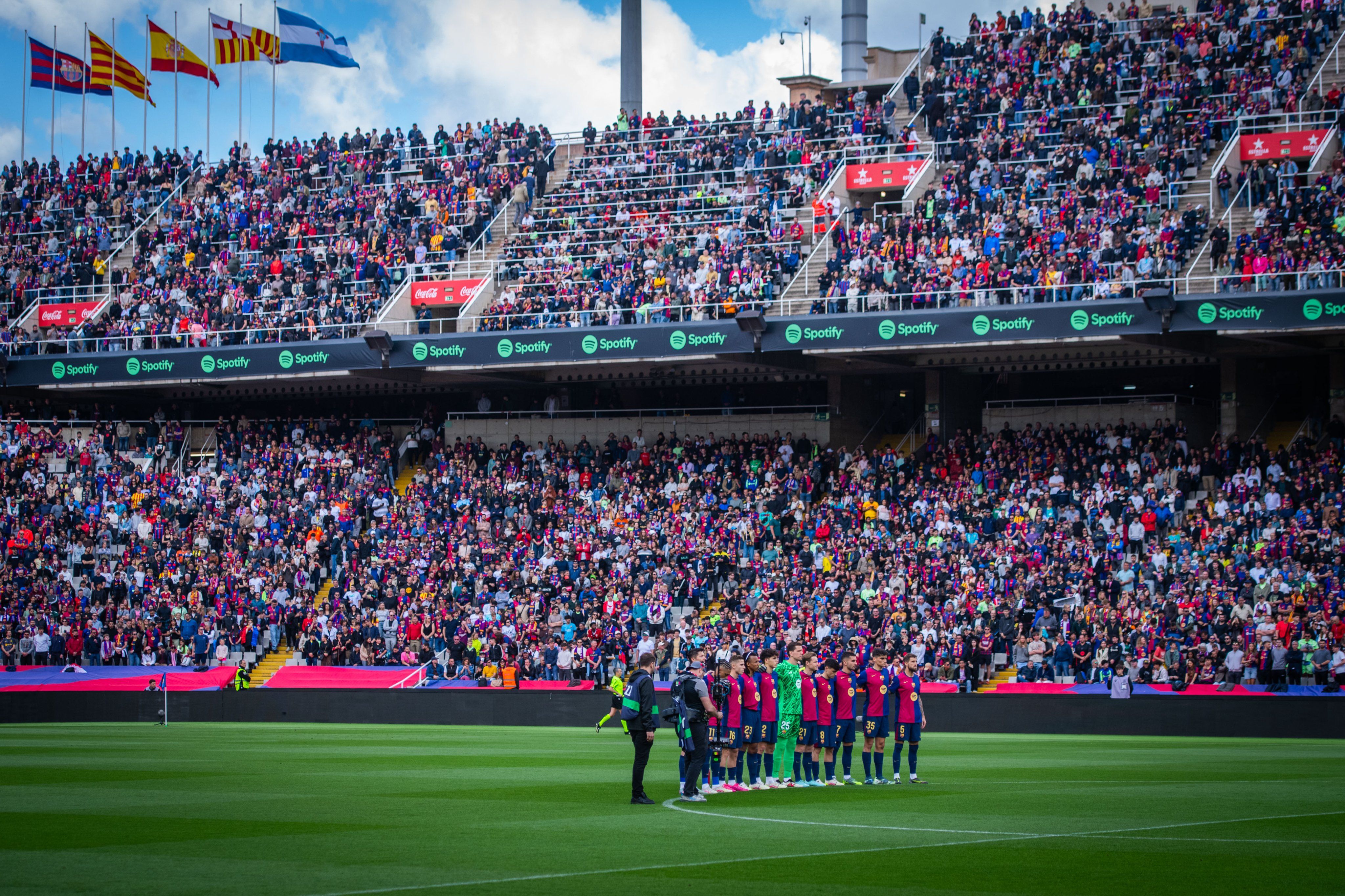 Barça LaLiga Montjuic Spotify 2025