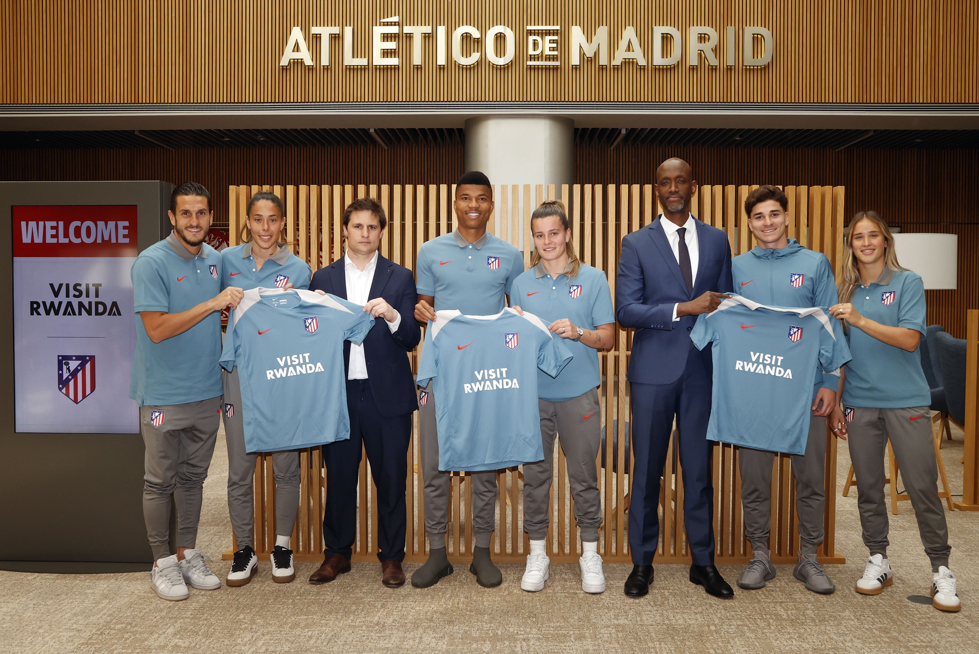 Atlético de Madrid Visit Rwanda