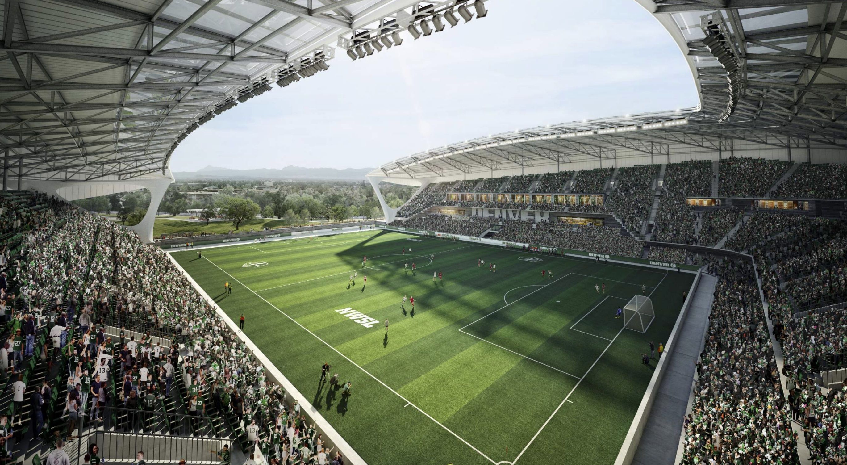Denver FC estadio render