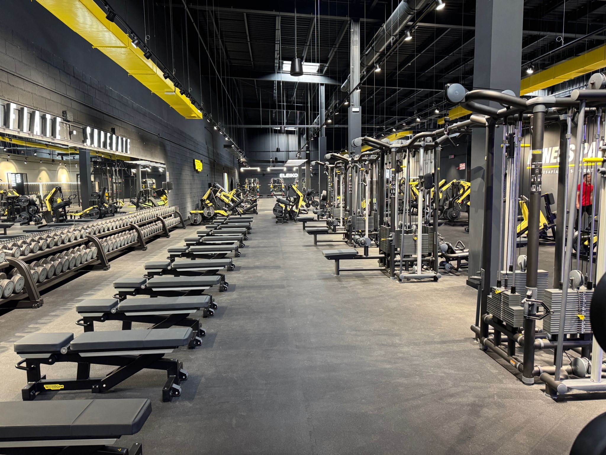 Fitness Park gimnasio sala de peso libre