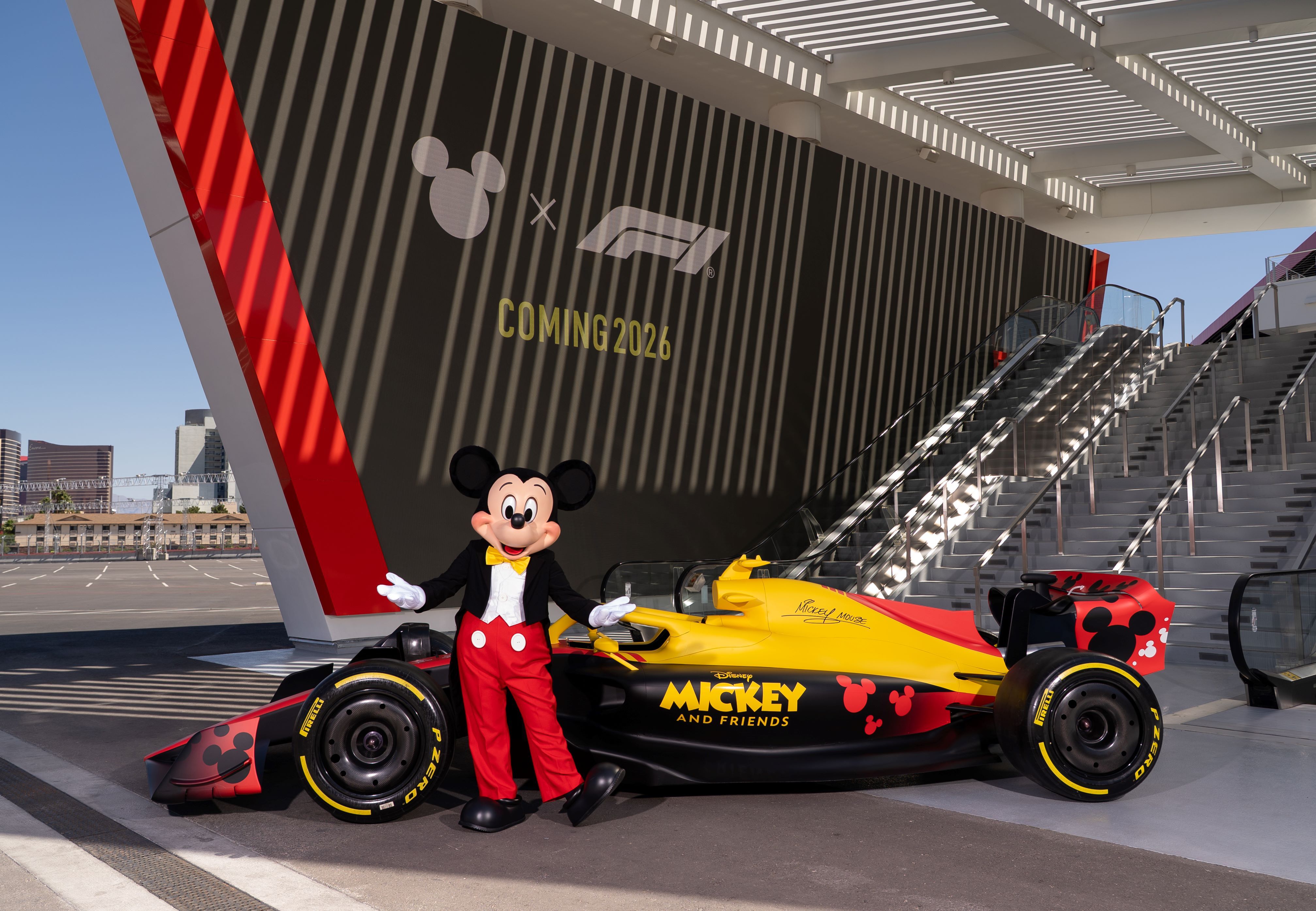 F1 x Disney Mickey Mouse