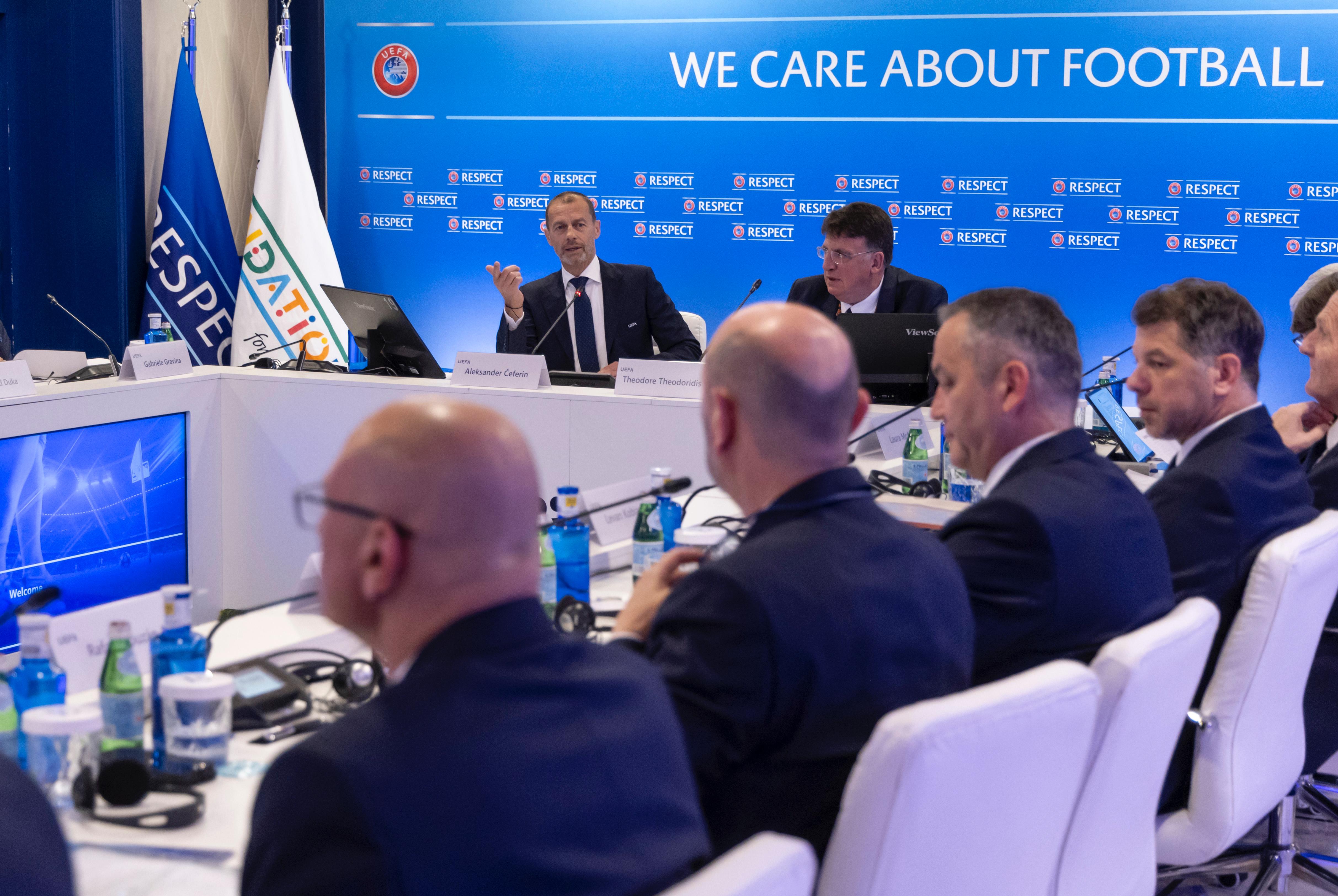 UEFA Comité Ejecutivo Bilbao Ceferin 2025