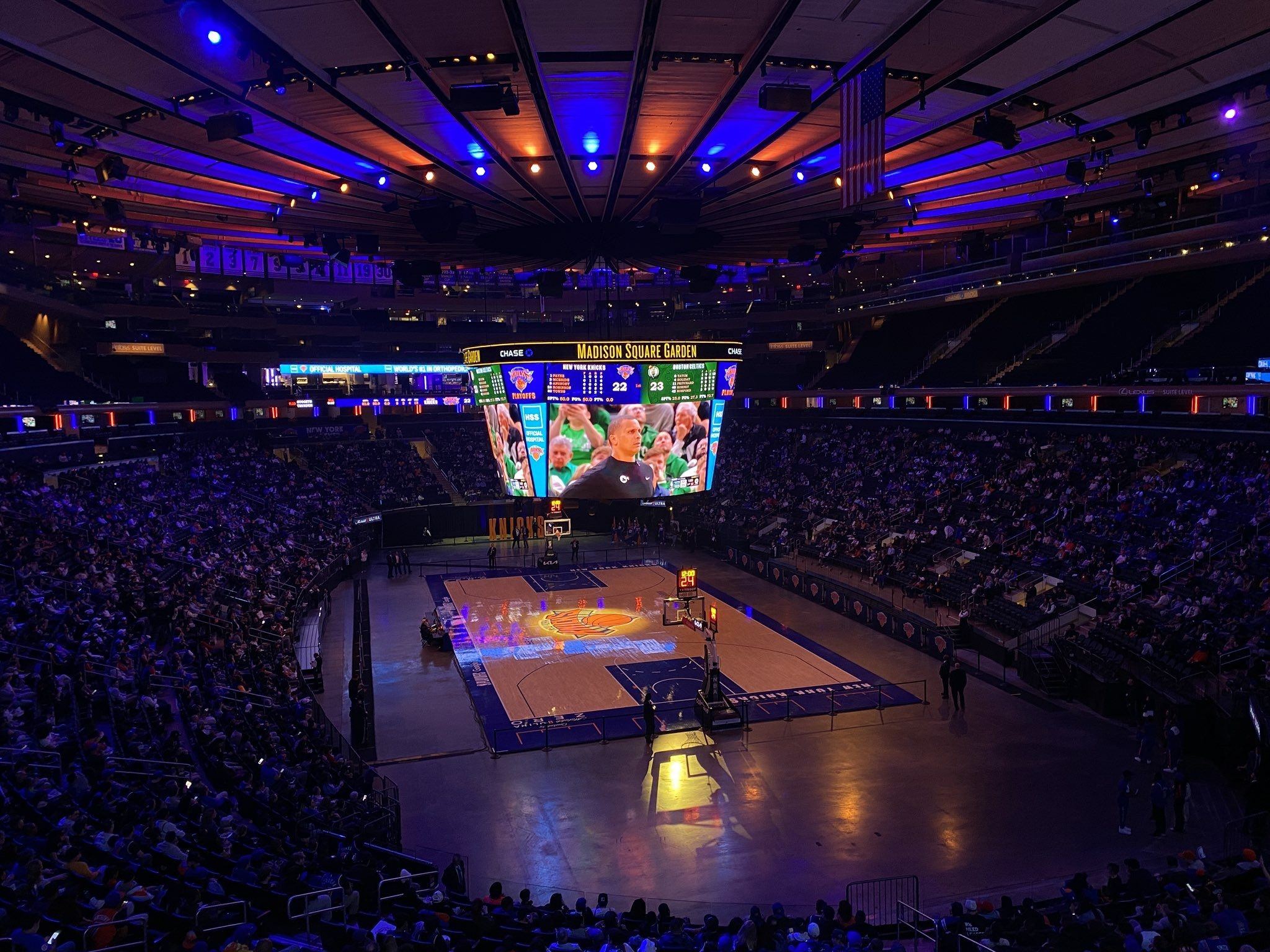 New York Knicks Madison Square Garden NBA 2024 2025