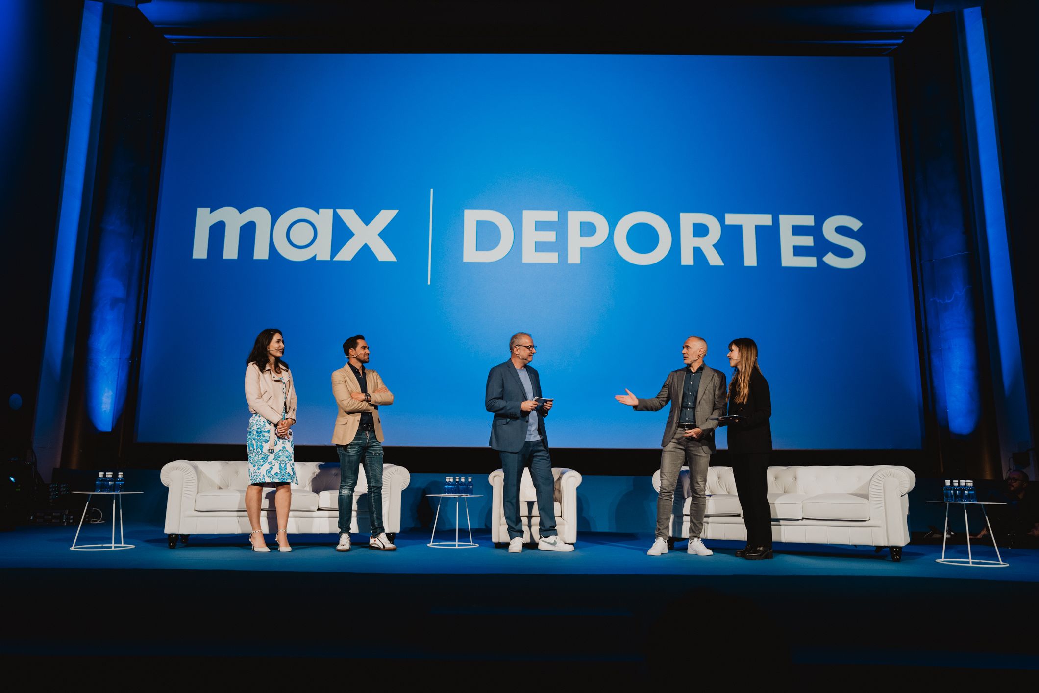 Así fue la presentación de Max Deportes