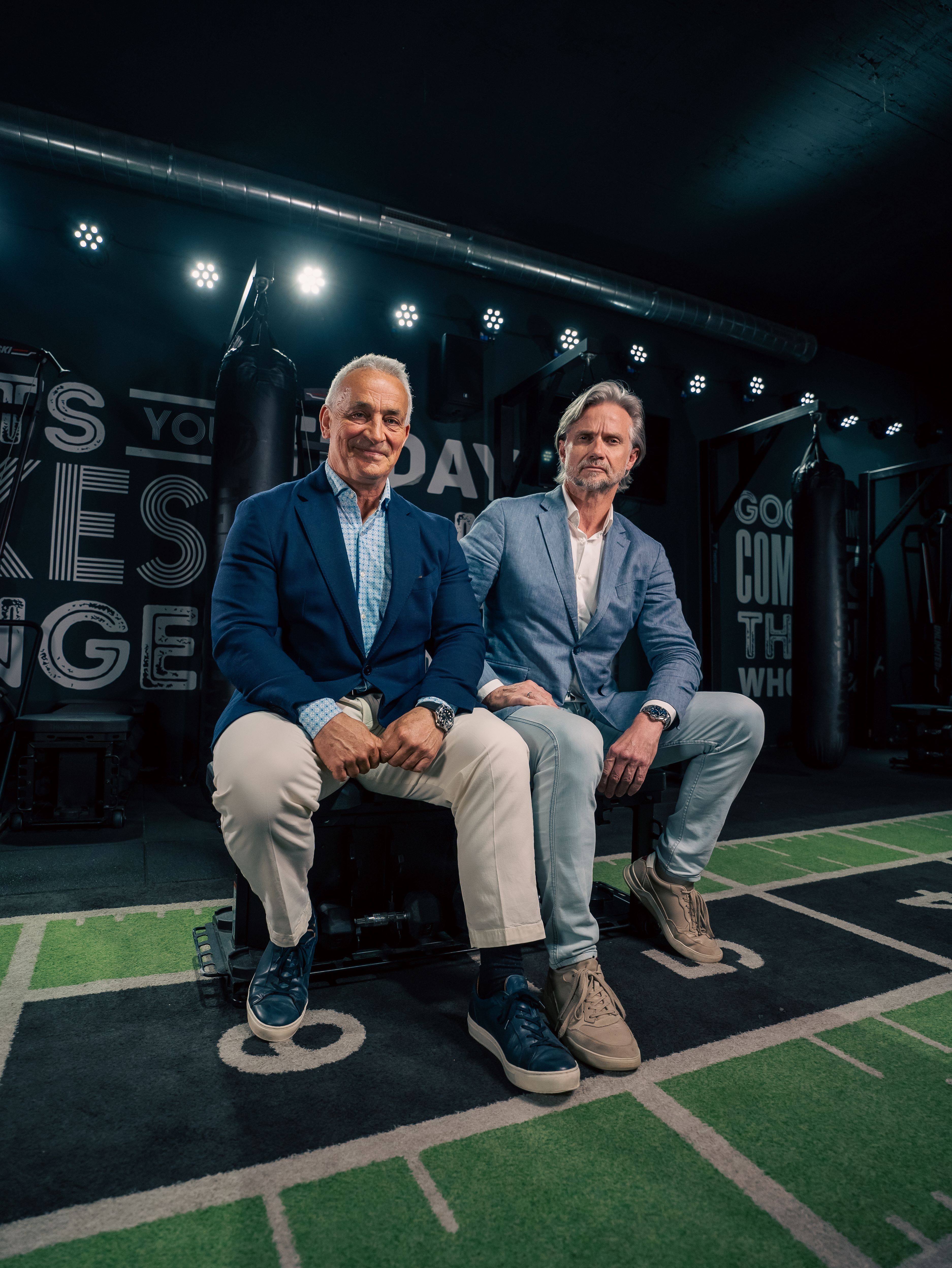 Rod Hill y George Houtenbos Zenergie Énergie Fitness