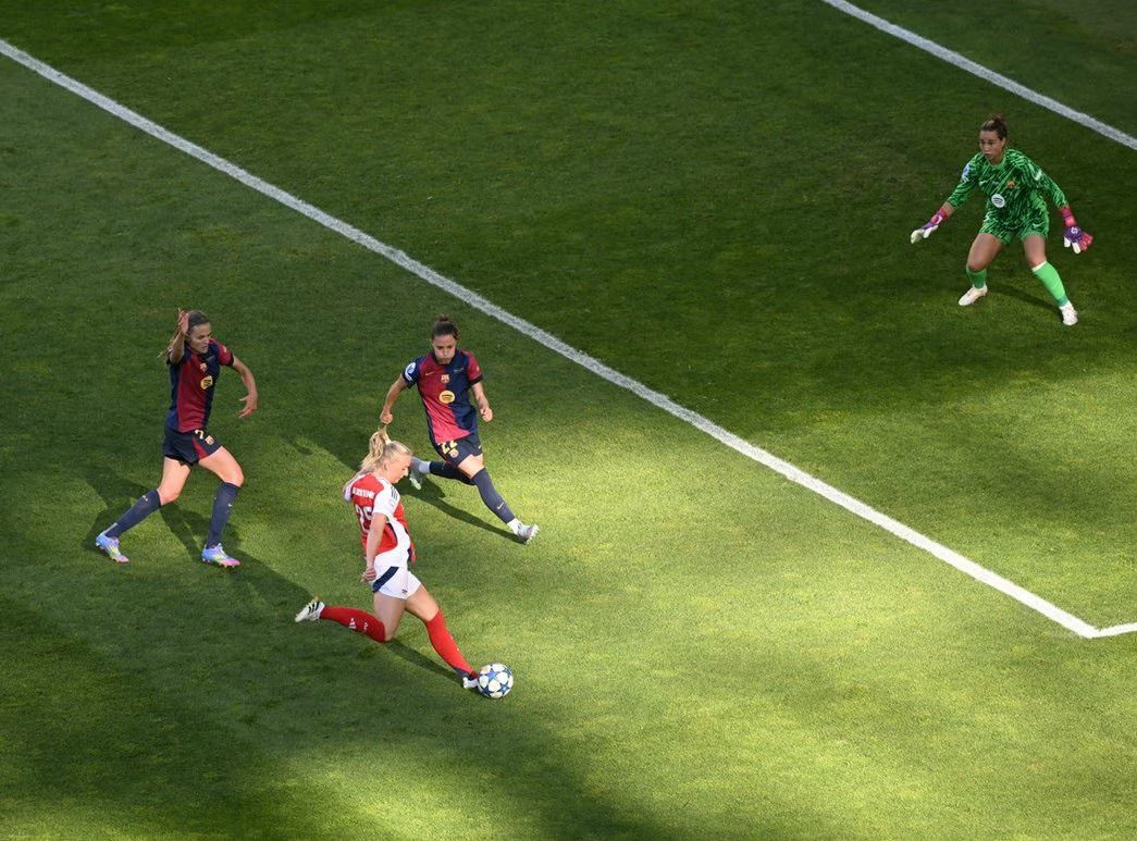 arsenal fc barcelona final womens champions league 2025 getty images
