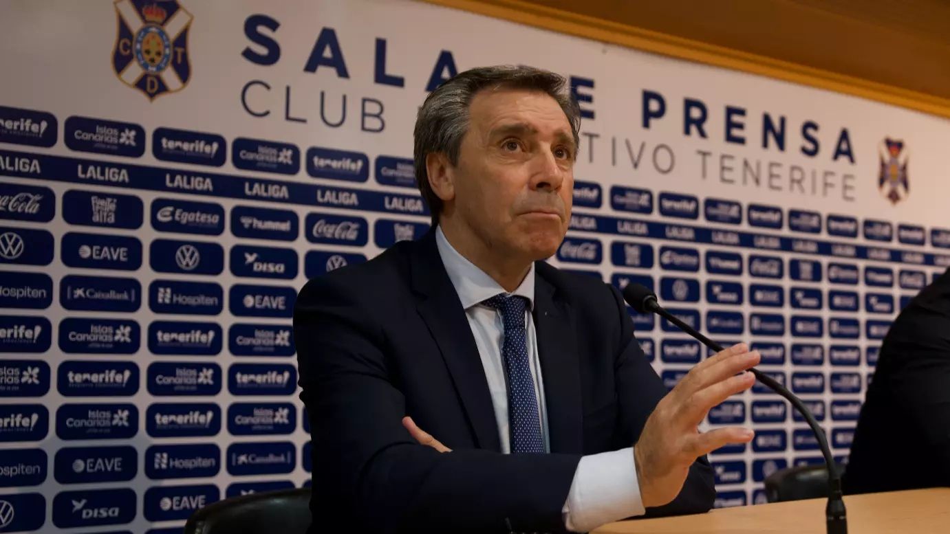 CD Tenerife Felipe Miñambres presidente 2025