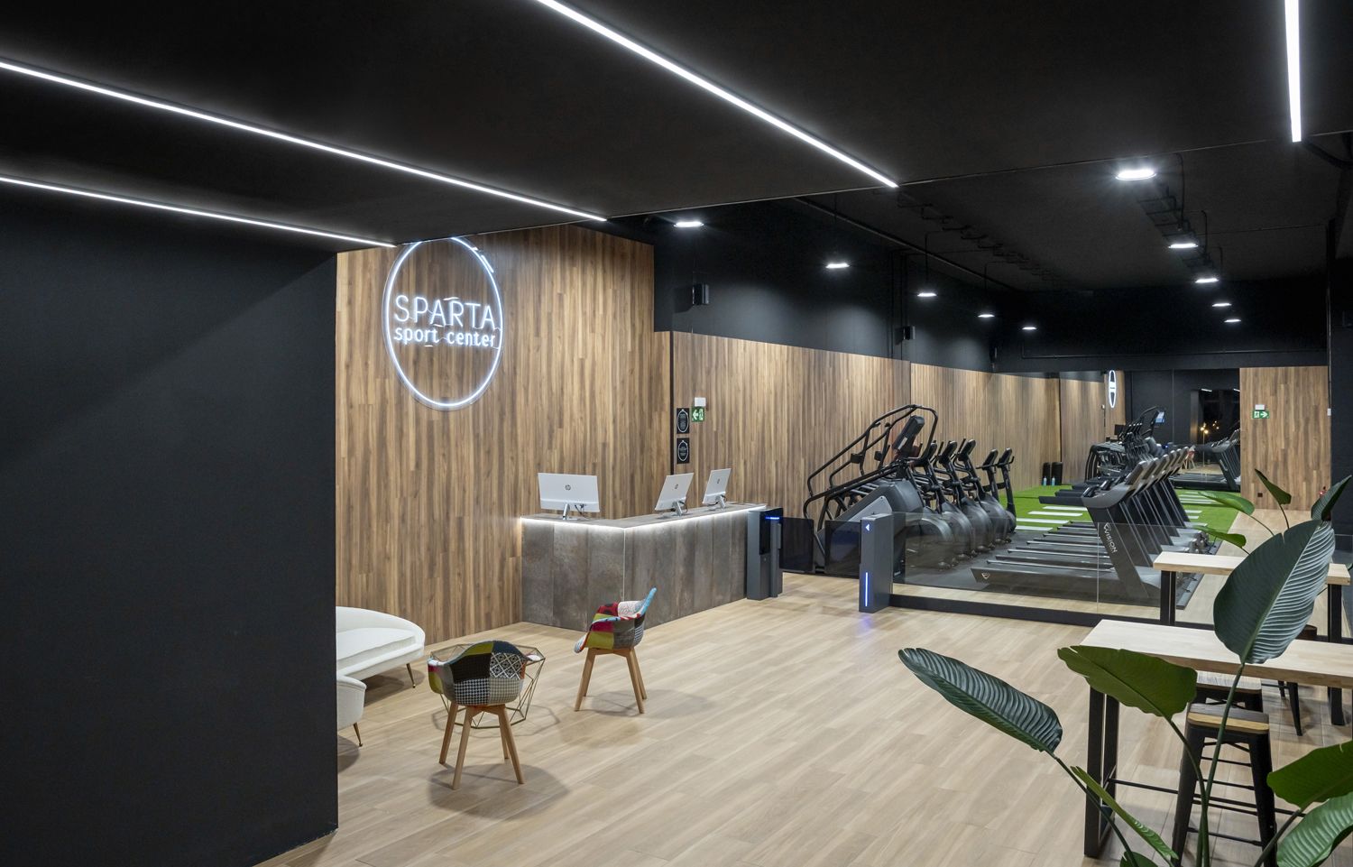 Gimnasio Sparta Sport Center Zarauz recepción