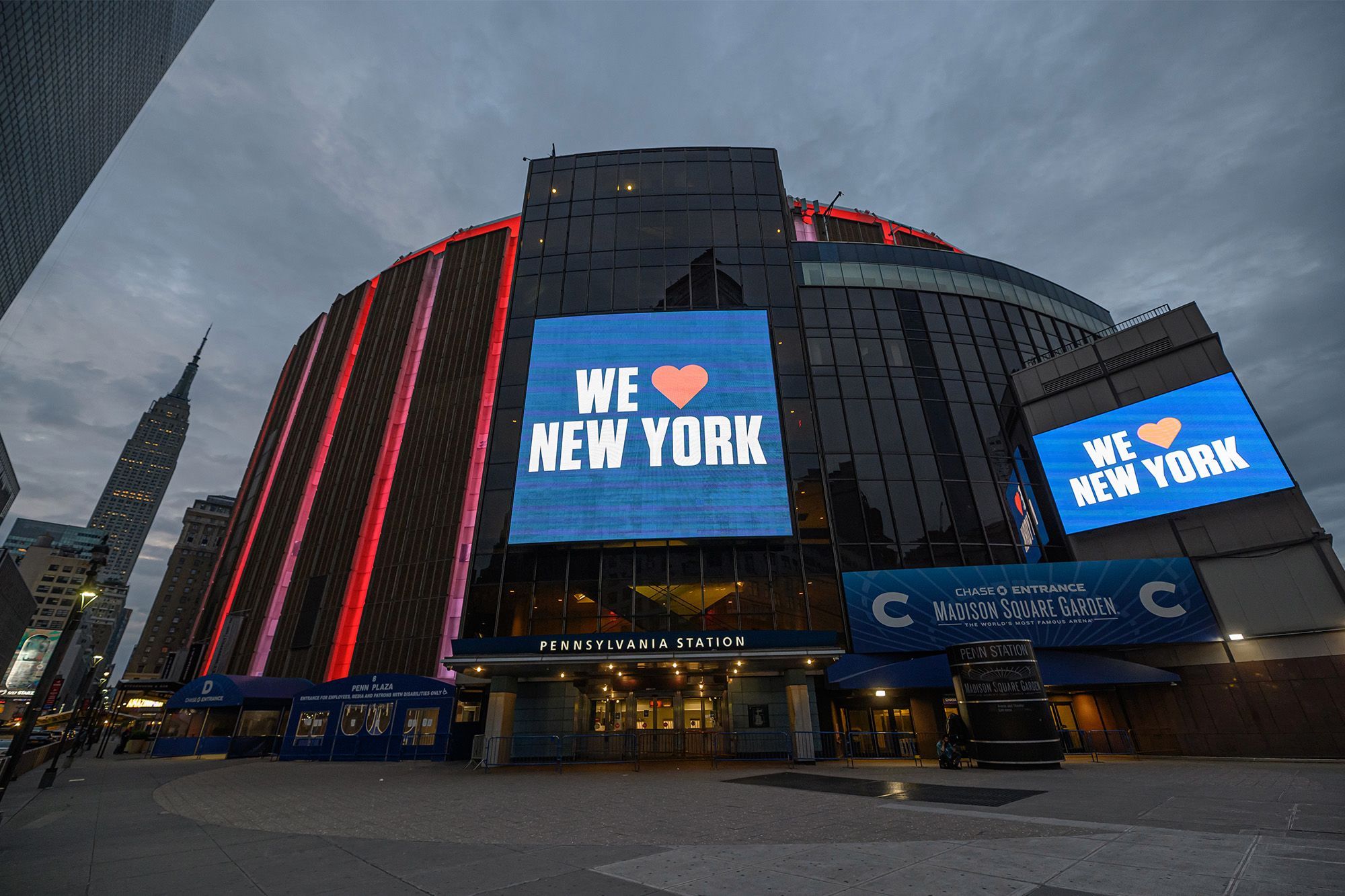 madison square garden knicks