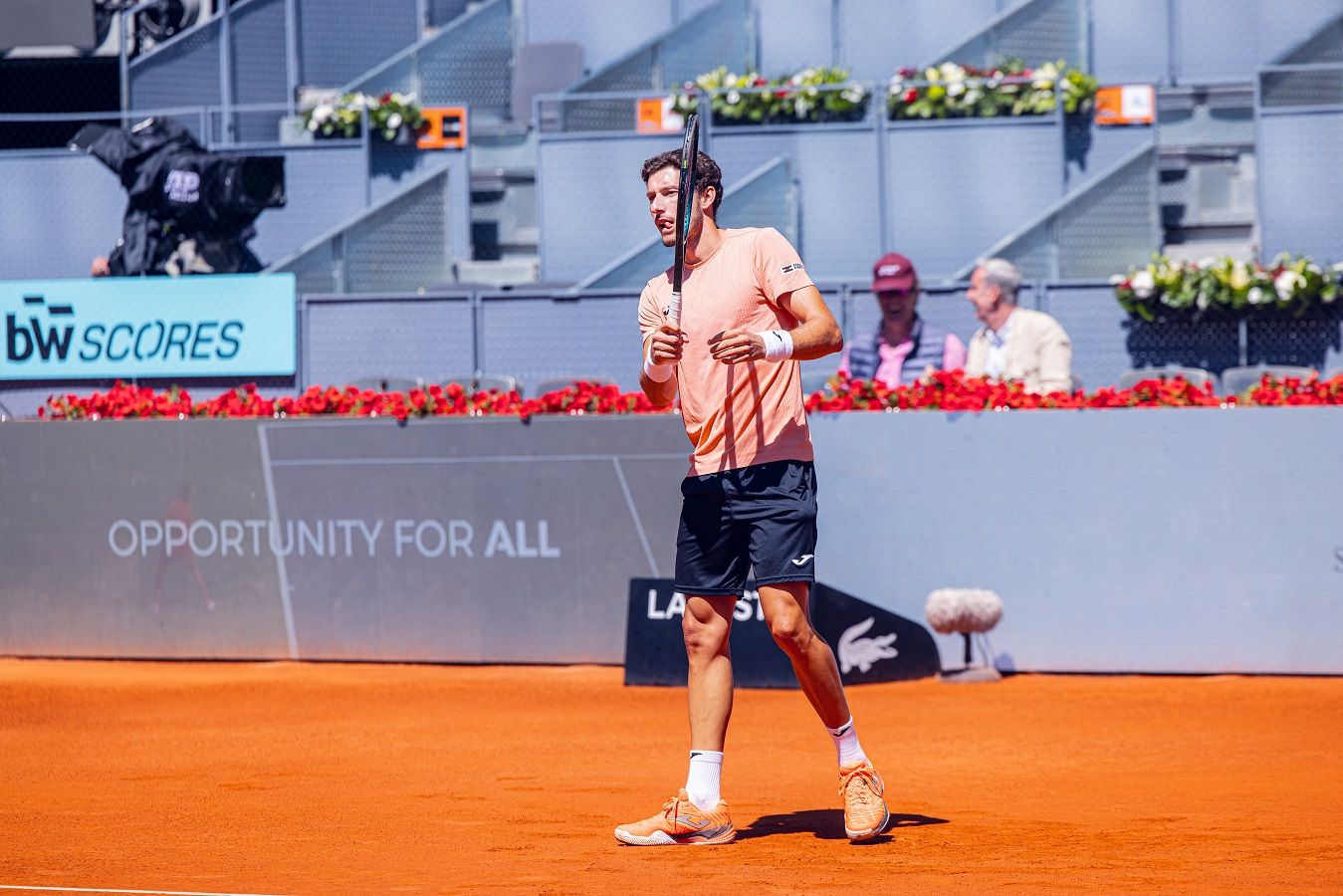 Pablo Carreño, tenista patrocinado por Joma