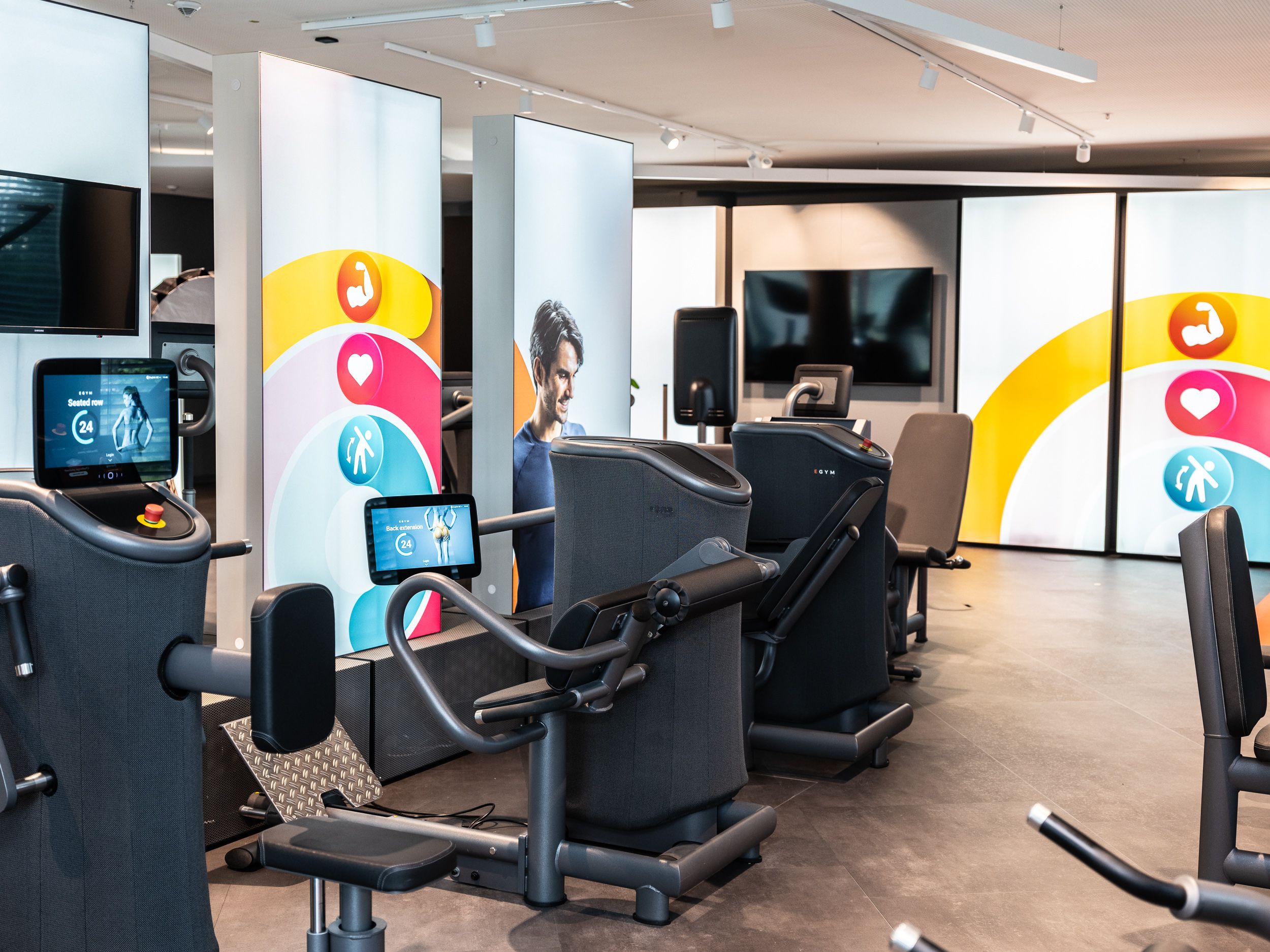 Showroom EGYM conectividad