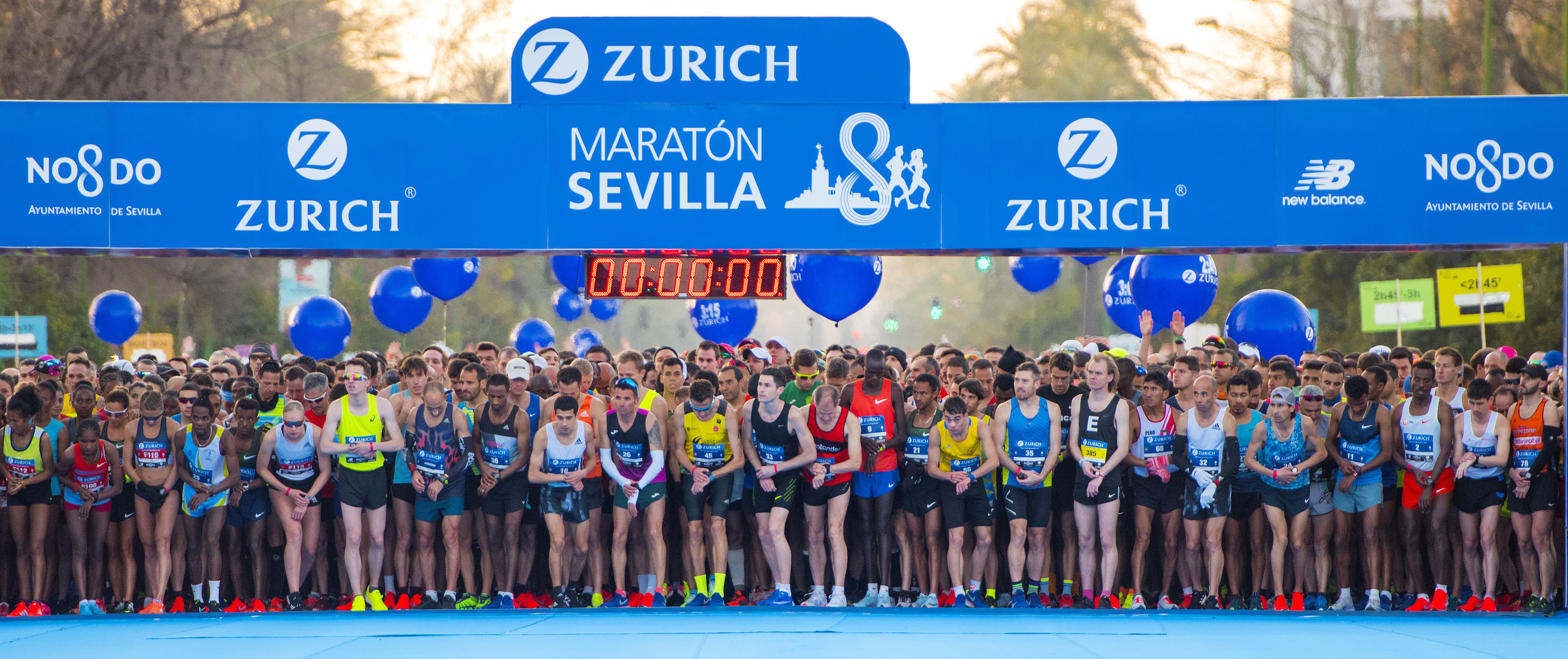 Zurich también da nombre al Maratón de Sevilla.