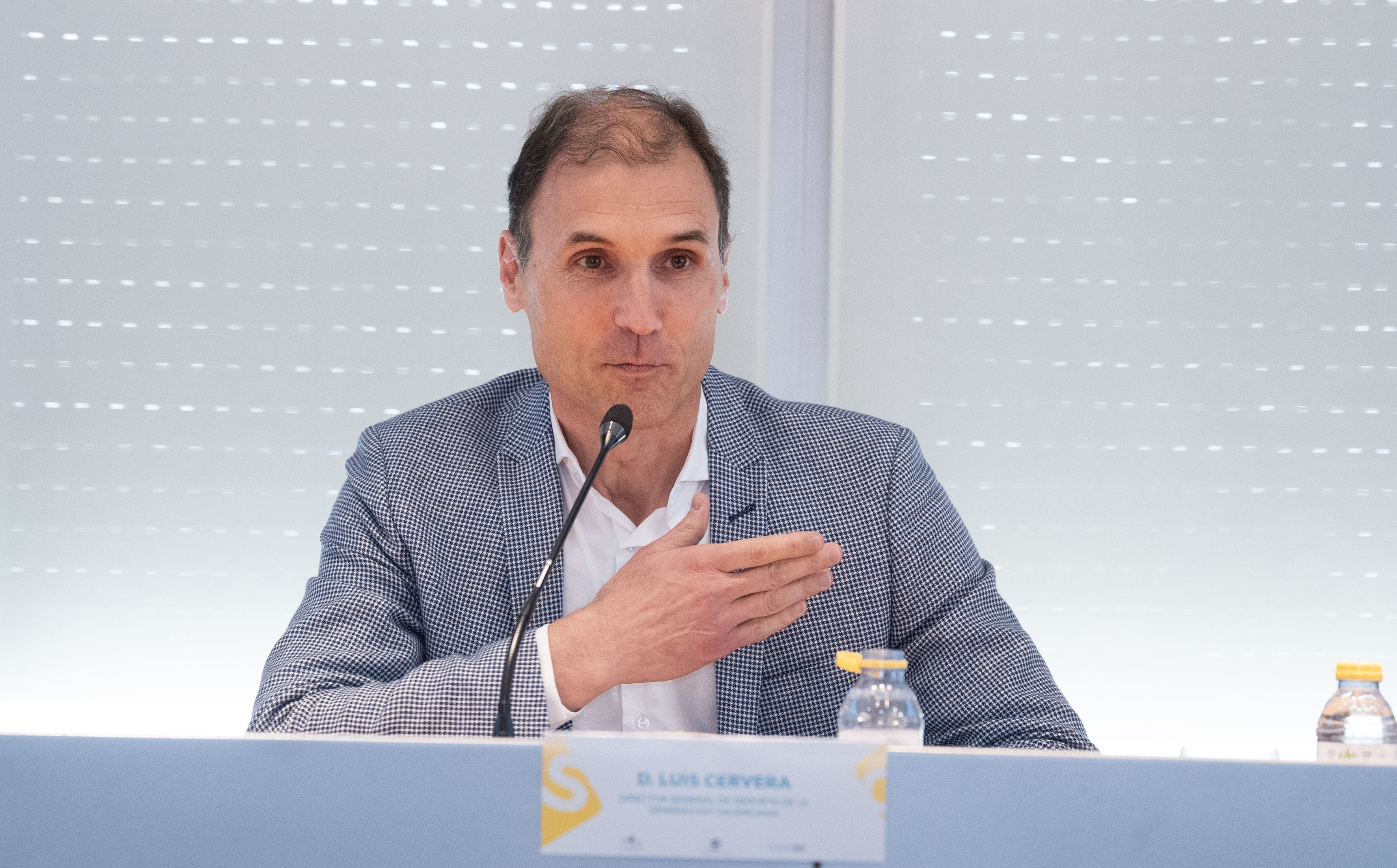 D. Luis Cervera, director general de Deporte de la Generalitat Valenciana