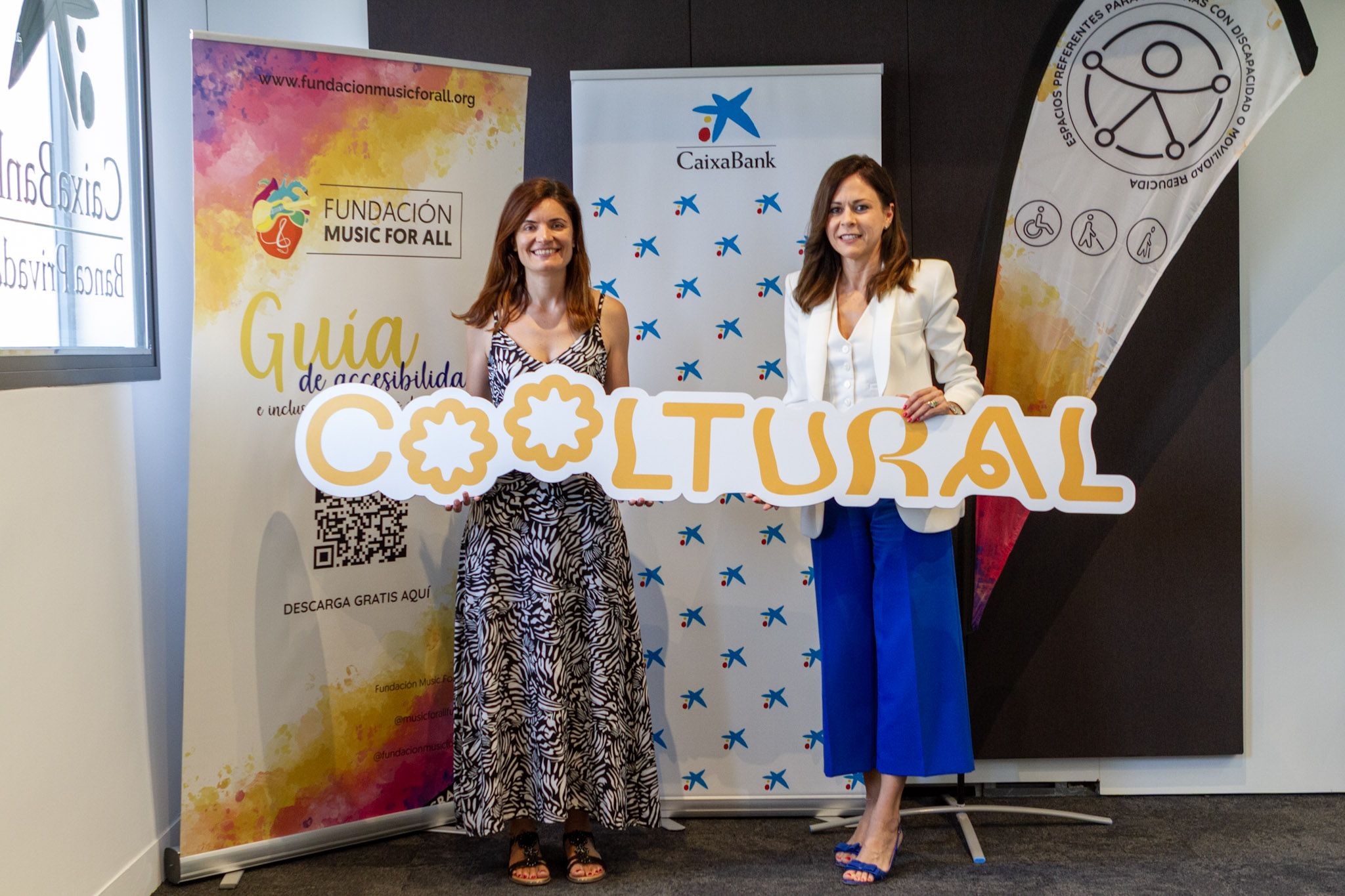Raquel García y Carmen González CaixaBank Music For All 