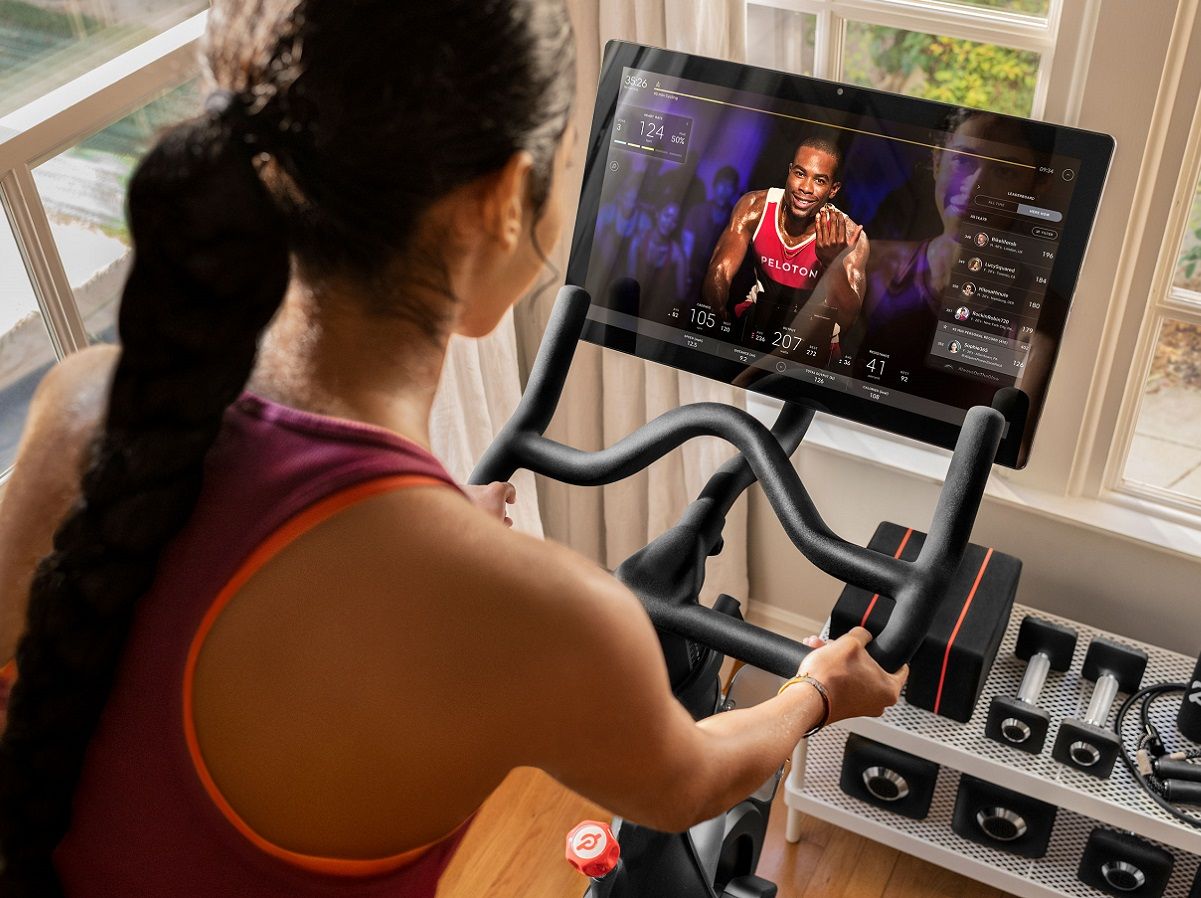 Hyatt Peloton bicicleta