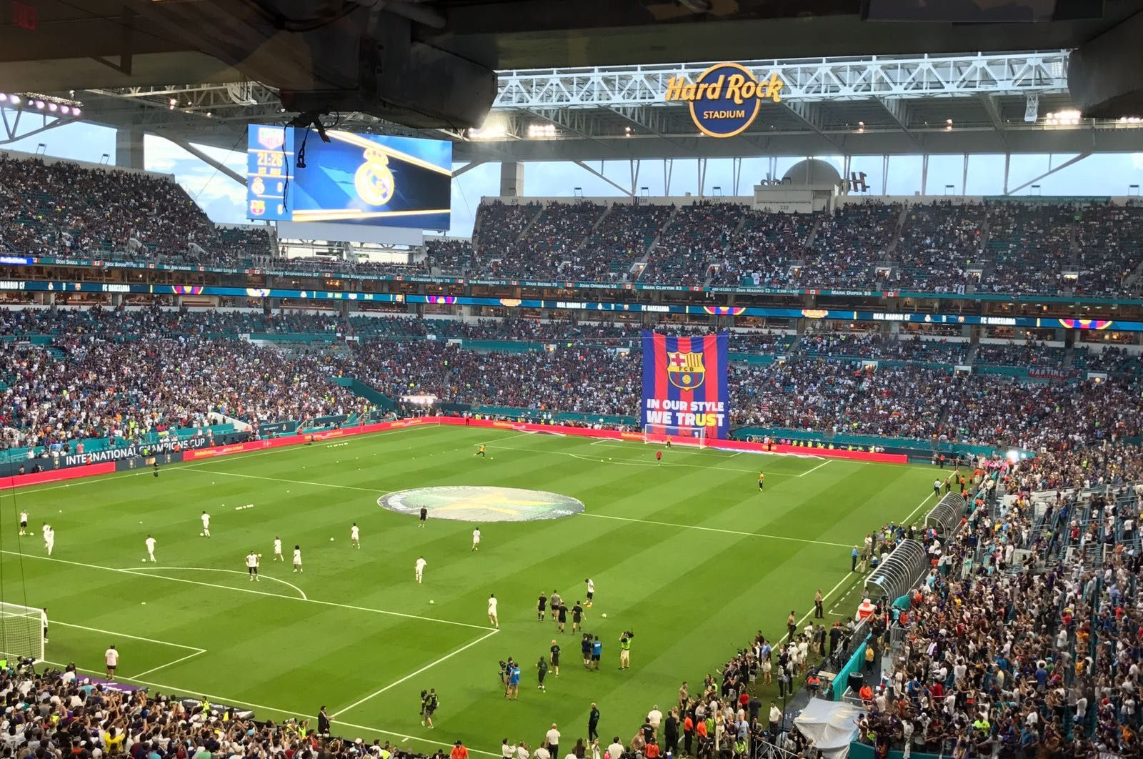 FC Barcelona Miami Hard Rock Stadium partido