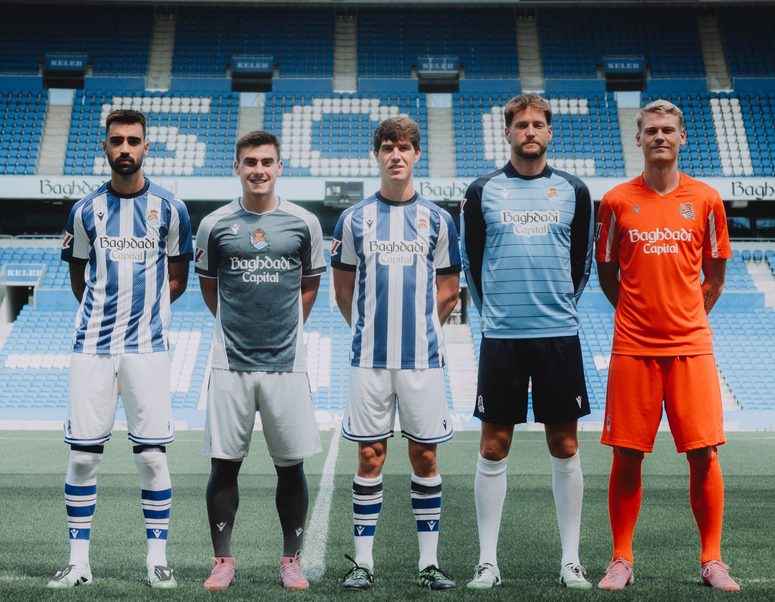 Real Sociedad Baghdadi Capital patrocinio camiseta 2025
