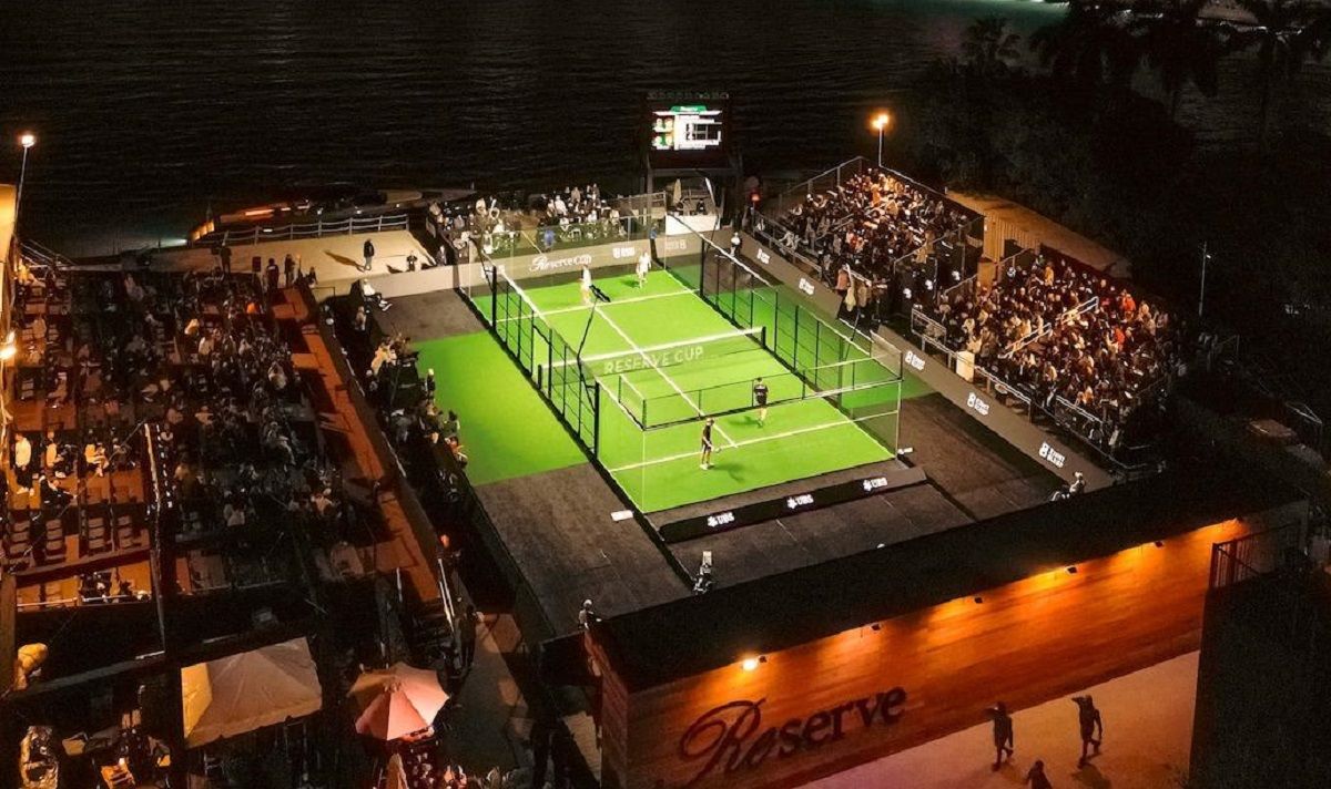 Imagen aérea de la Reserve Cup en Miami
