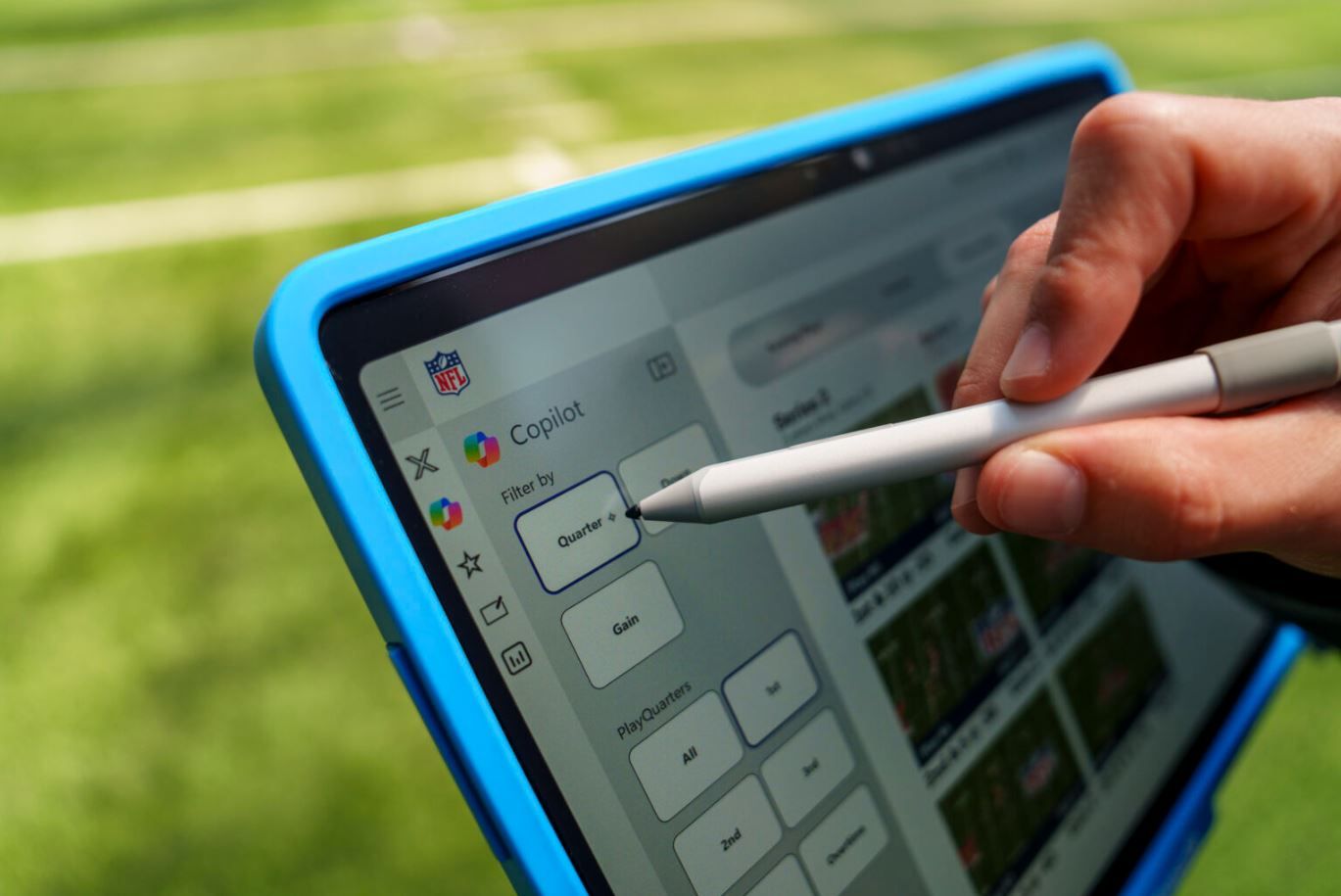 NFL Microsoft. Fotrografía de Dmytro Savchuk