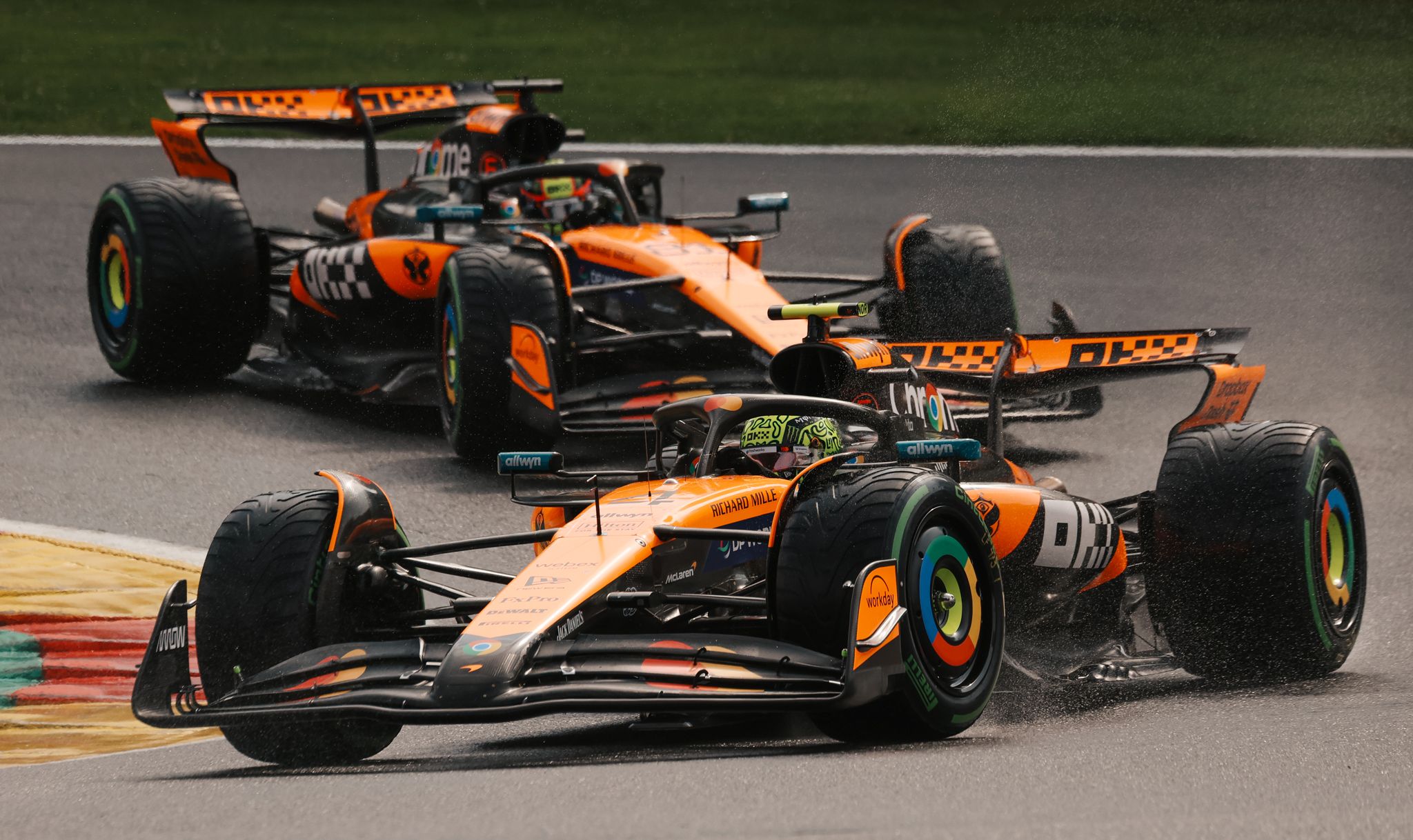 McLaren F1 Google Richard Mille Mastercard OKX 2025