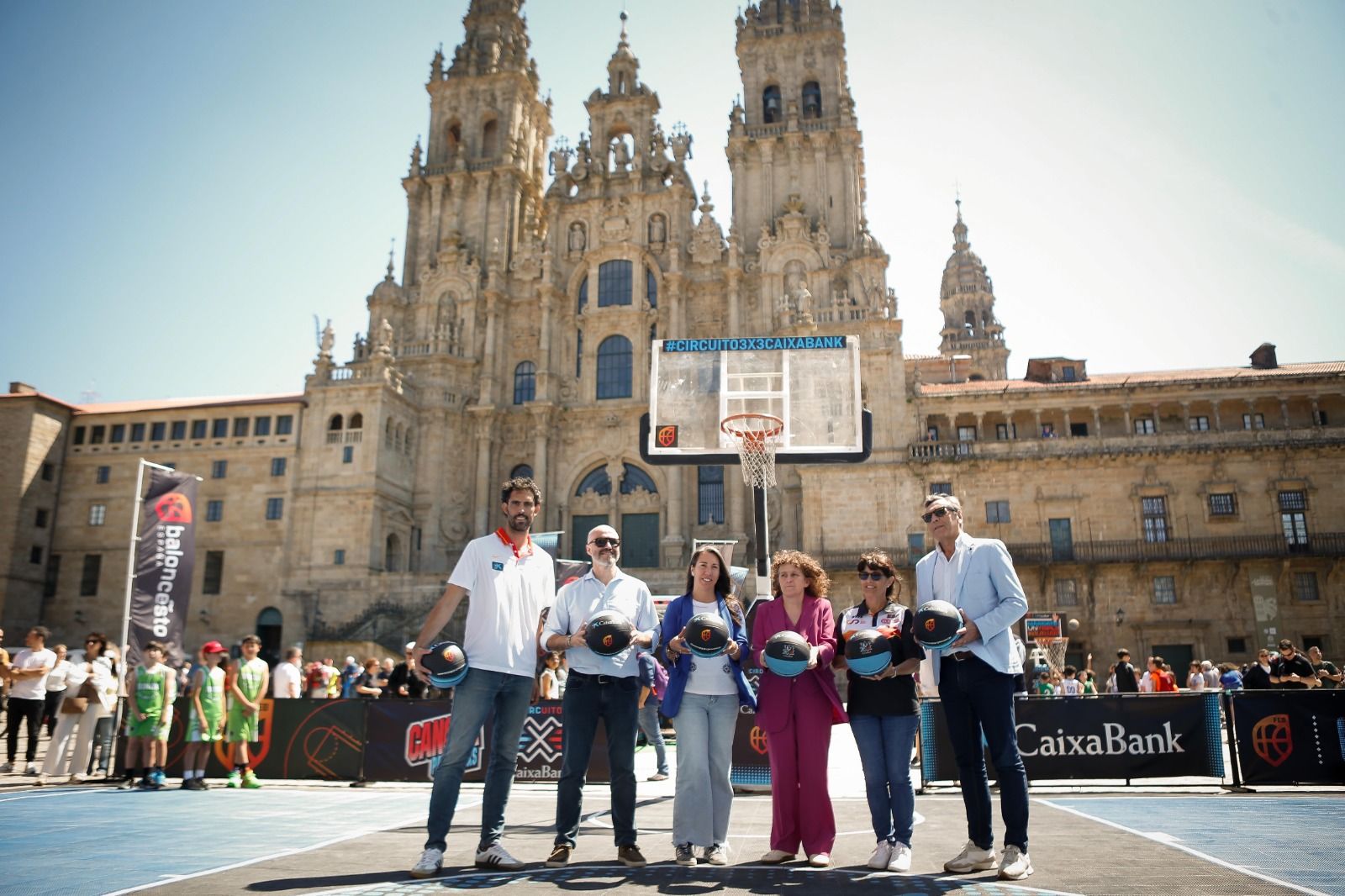  El Circuito 3x3 CaixaBank 2025 llega a Pamplona tras haber celebrado sus tres primeras citas del año en Almería; Santiago de Compostela y Cartagena