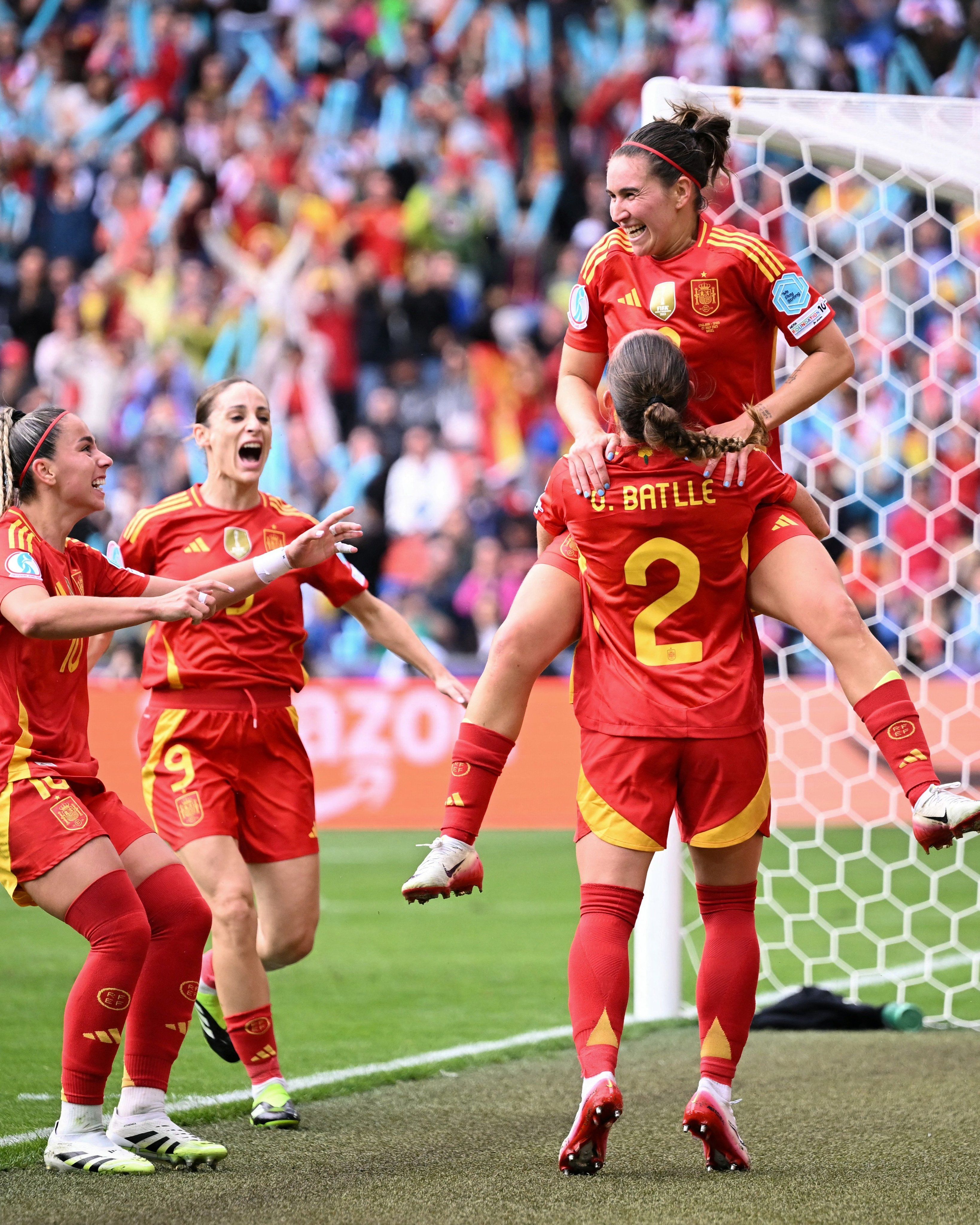 Selección española femenina futbol 2025 Eurocopa Suiza