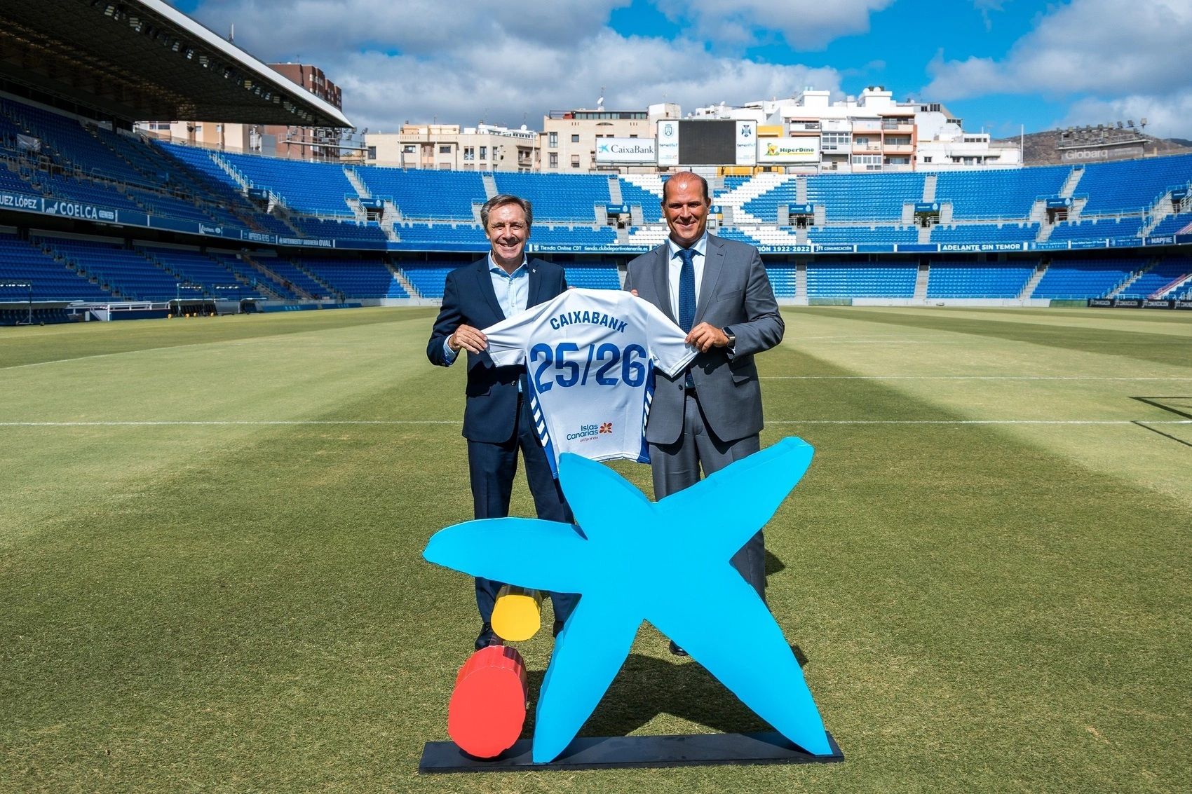 CaixaBank CD Tenerife patrocinio 2025 2026