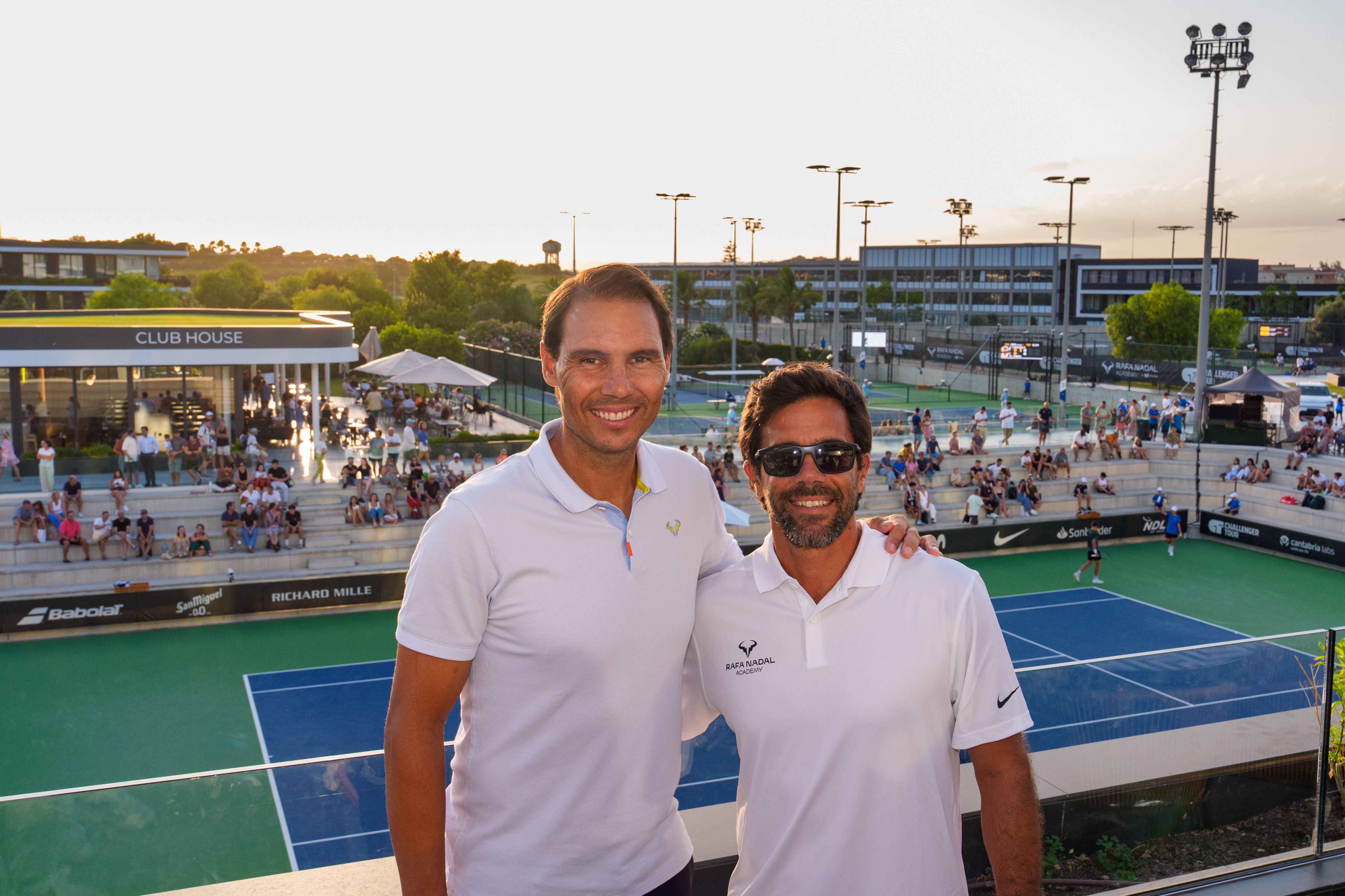 Rafa Nadal y Gustavo Marcaccio