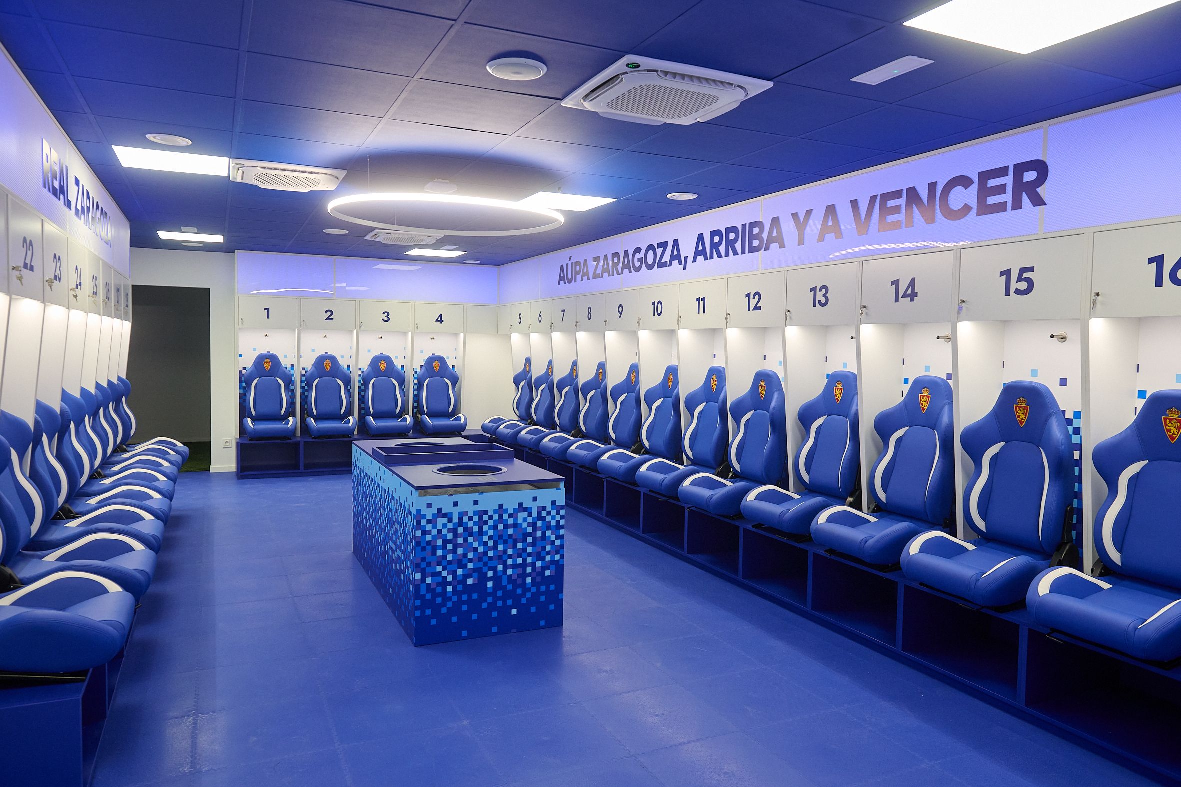 Real Zaragoza Vestuarios Ibercaja Estadio