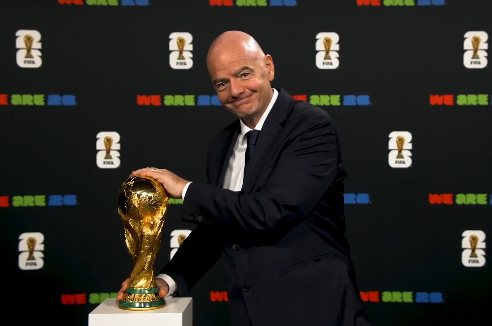 FIFA Infantino Mundial 2026 Trofeo recurso