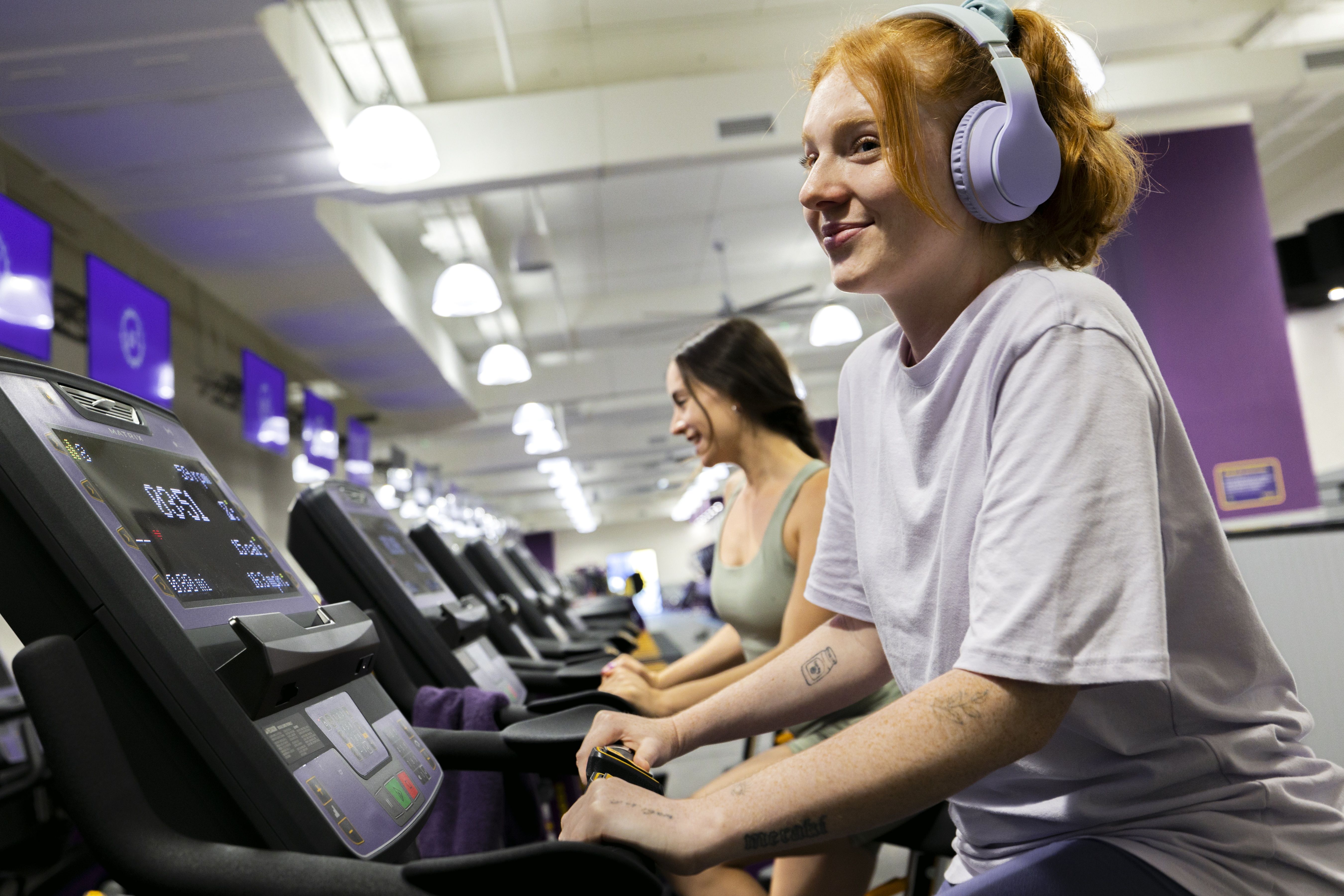 Usuaria gimnasio Planet Fitness