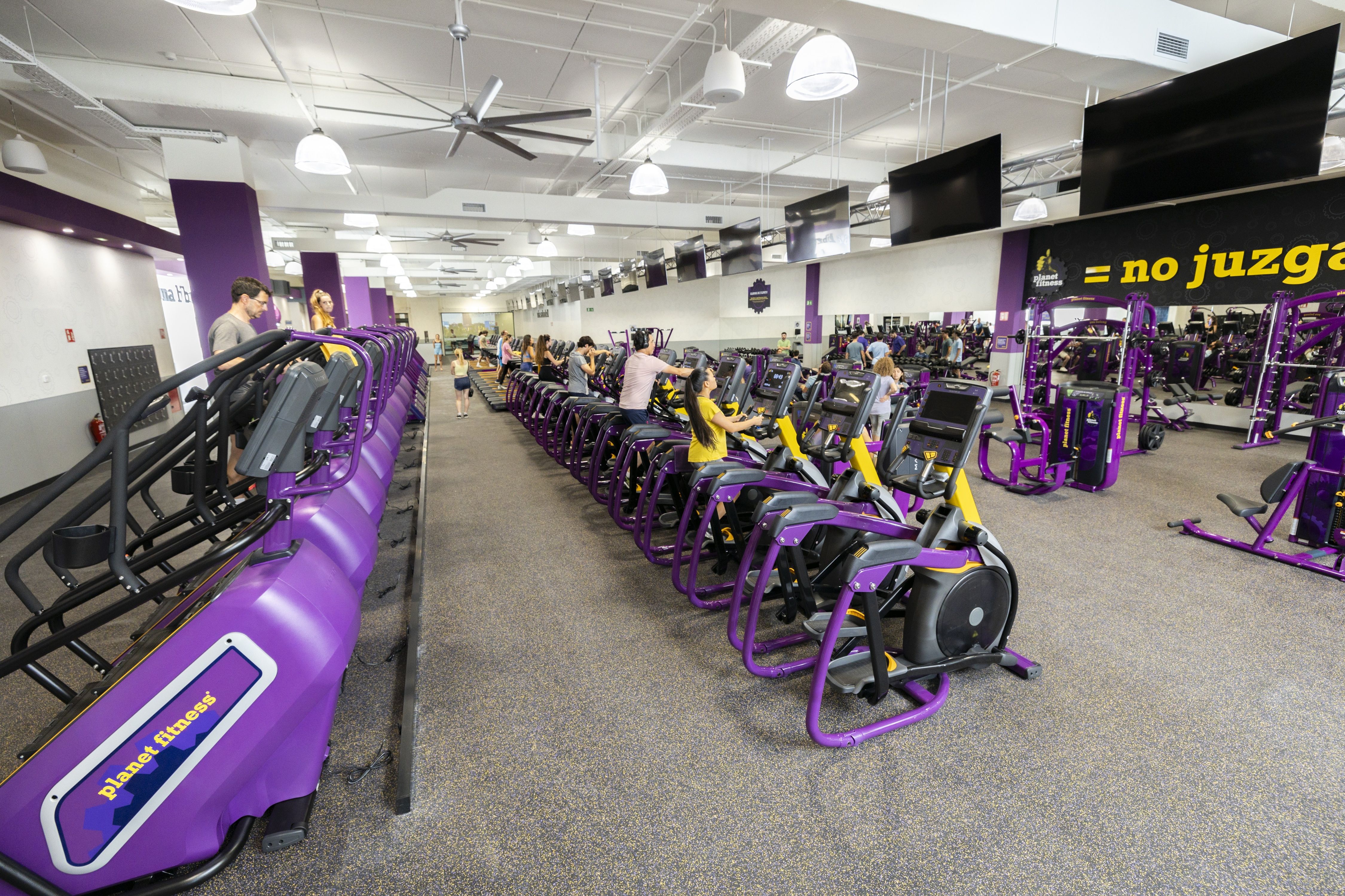 El equipamiento de Matrix en los centros Planet Fitness