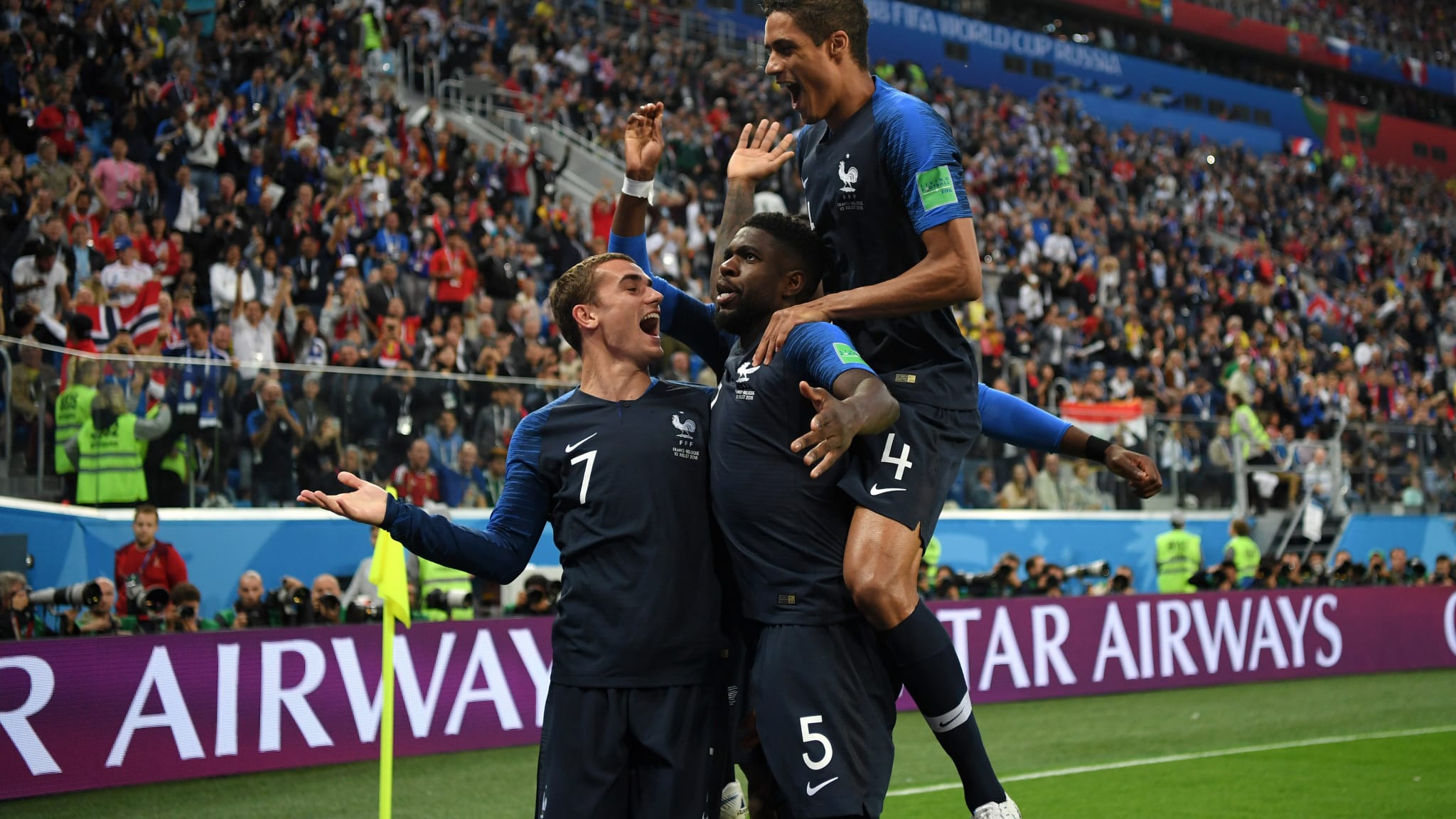 Francia en el Mundial 2018. Fotografía de Shaun Botterill. Getty Images