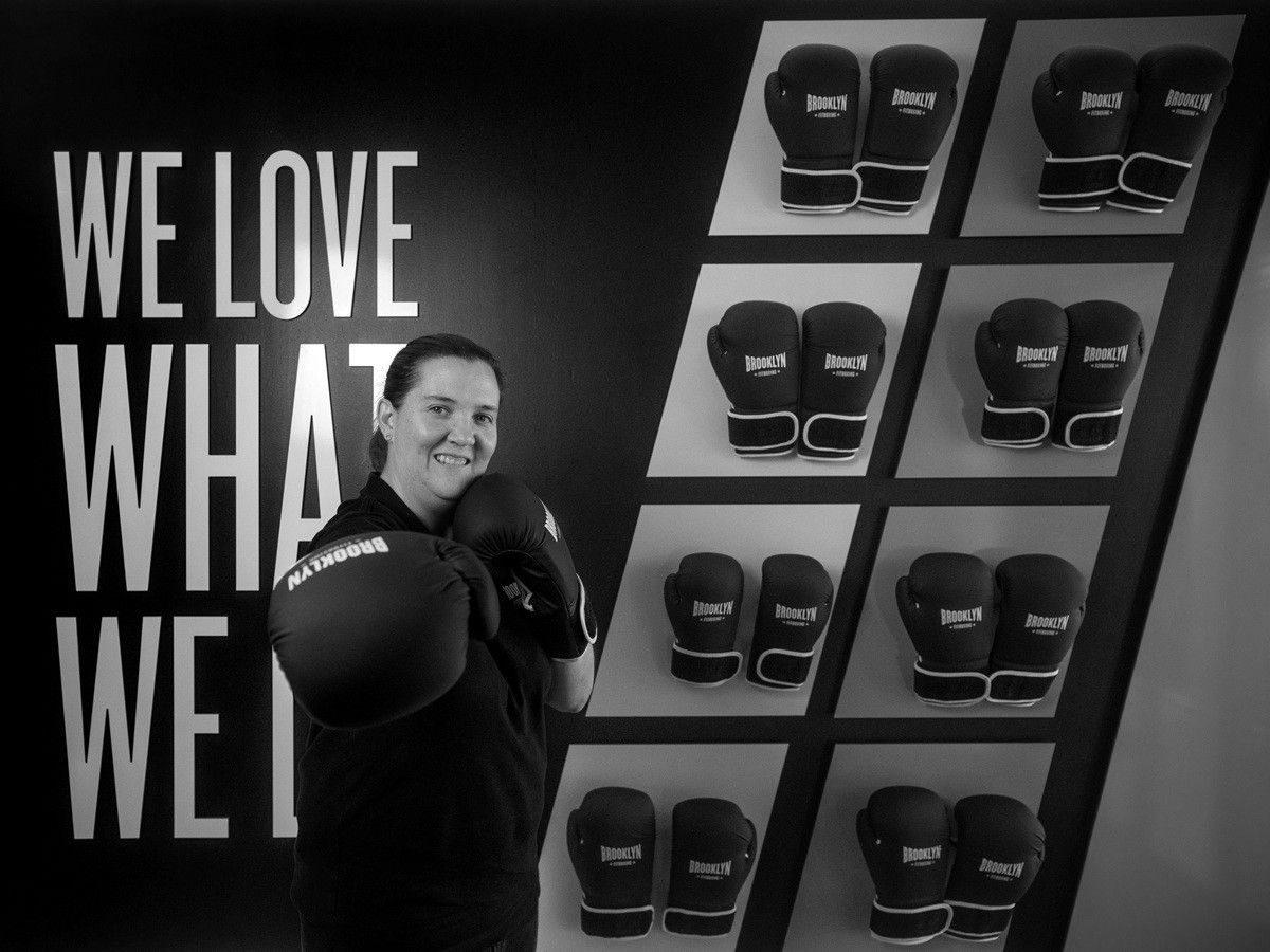 María Blanco Brooklyn Fitboxing BN