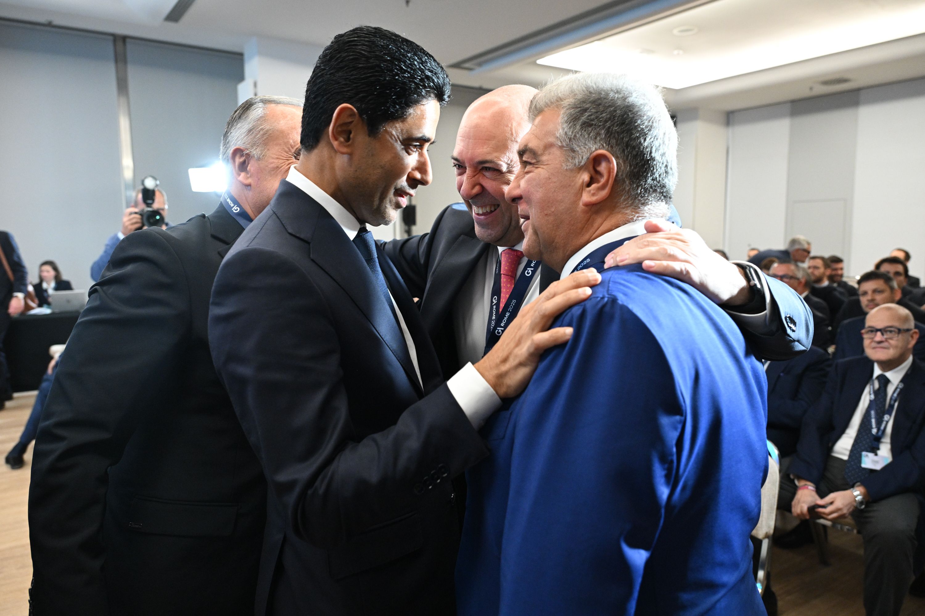 ECA EFC Al Khelaifi Laporta 2025