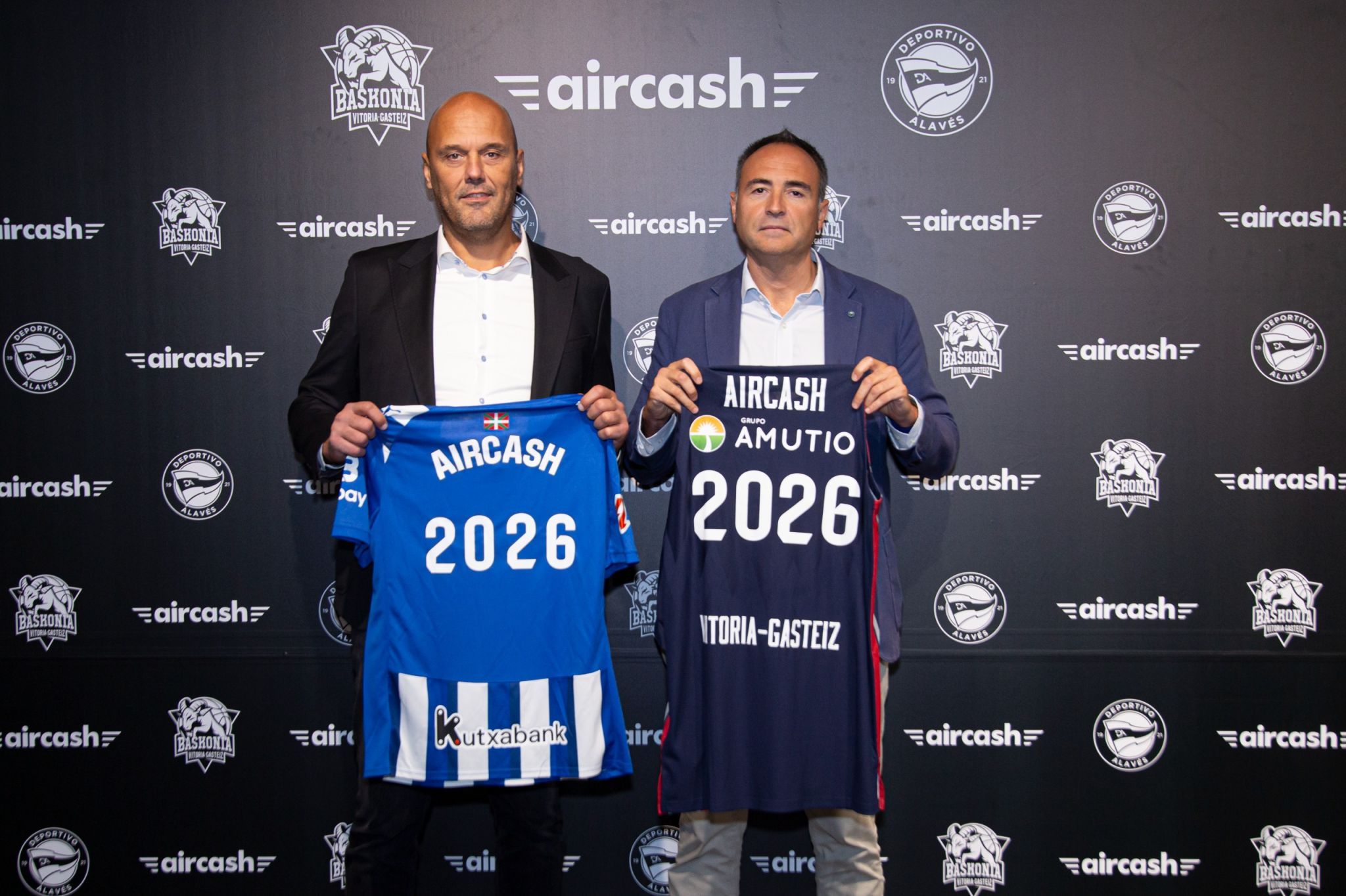 Baskonia Alavés Aircash Patrocinador 2025 2026
