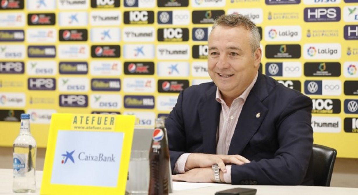 Miguel Ángel Ramírez, presidente de la UD Las Palmas.