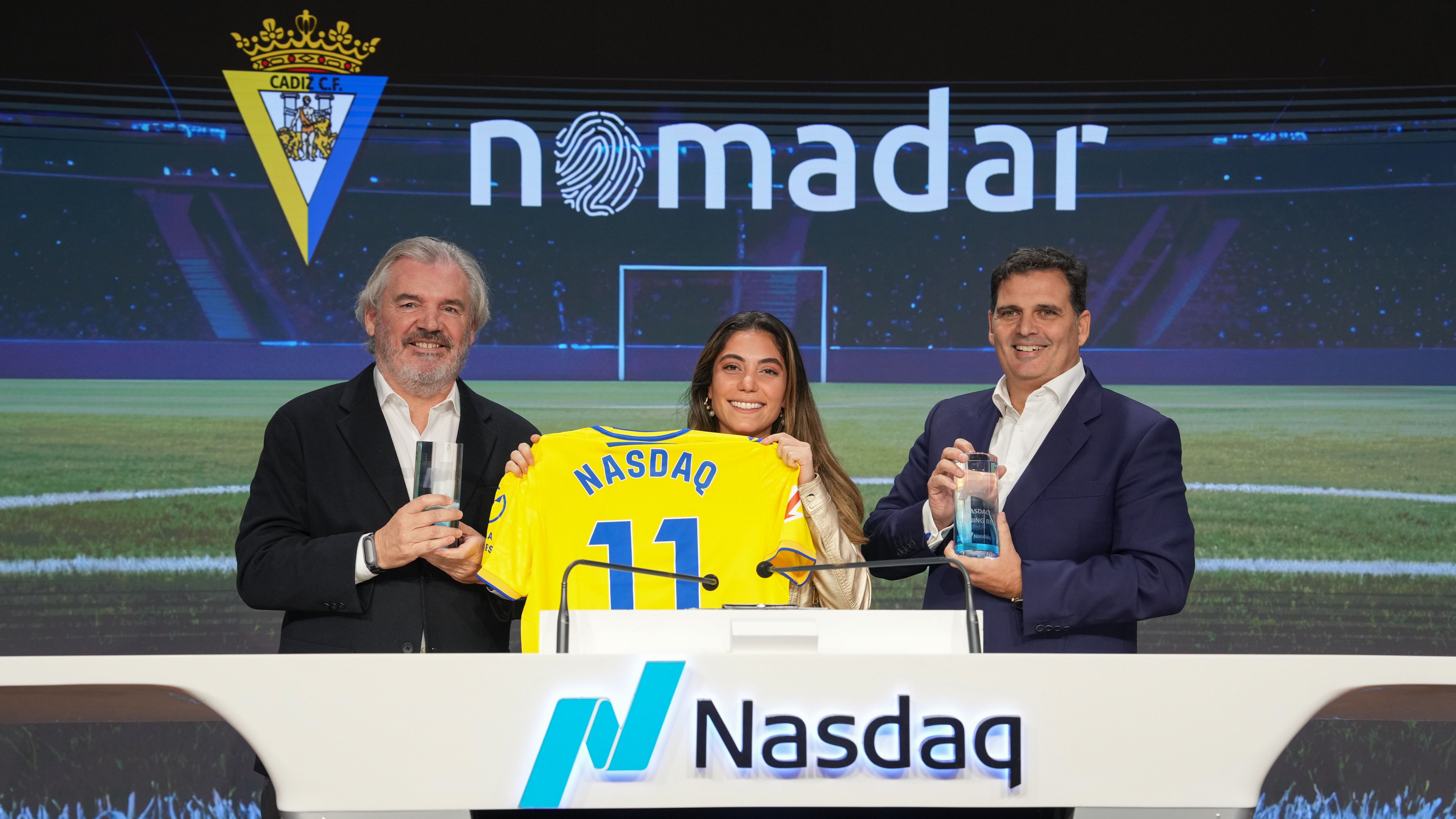 Cádiz CF Nasdaq Nomadar Camiseta