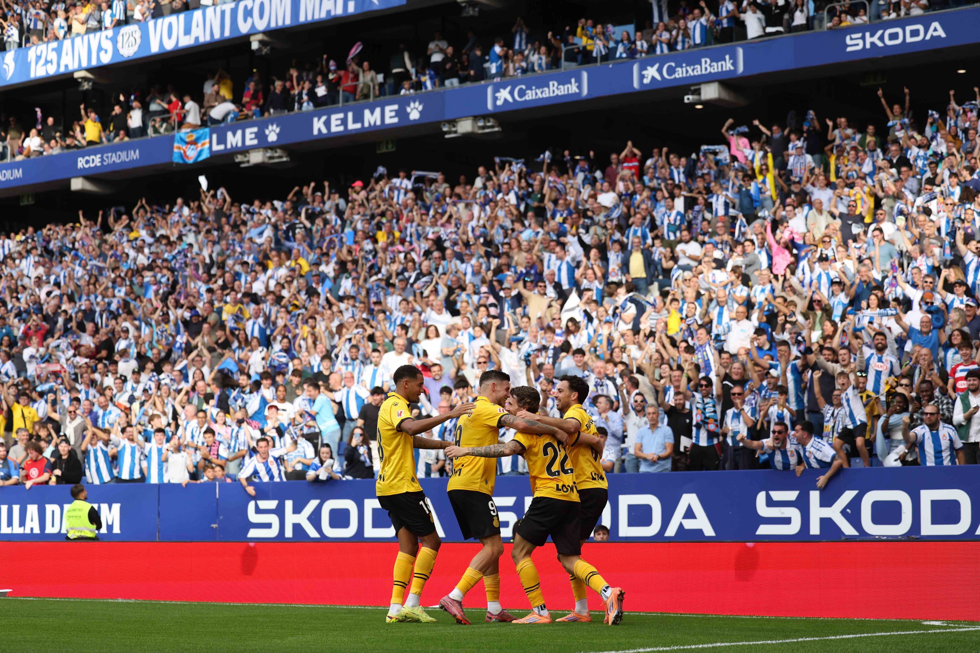 RCD Espanyol Estadio RCDE Stadium Asistencia LaLiga 2025 2026