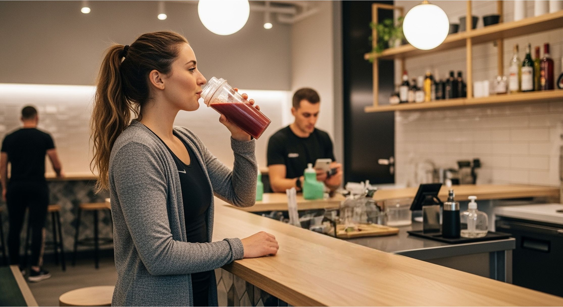 Kamleon sugiere a los clientes elevar su grado de hidratación, lo que permite a los centros de fitness aumentar el gasto por cliente