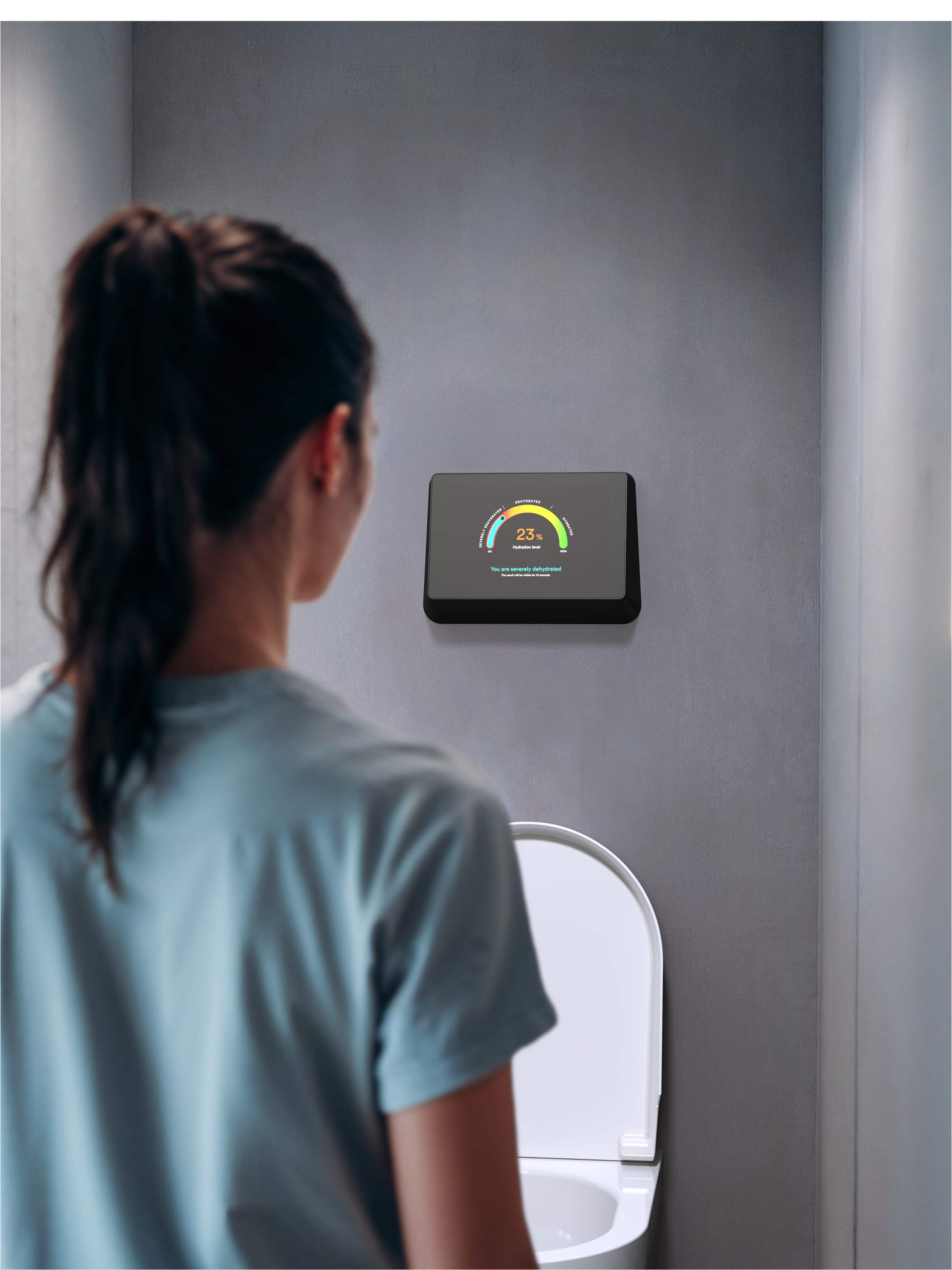 La empresa ha desarrollado los primeros urinarios inteligentes capaces de monitorizar la hidratación en tiempo real.