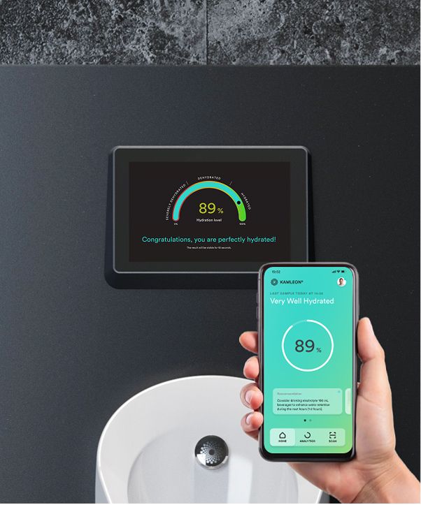 La empresa ha desarrollado los primeros urinarios inteligentes del mundo capaces de analizar la orina en tiempo real y ofrecer datos sobre hidratación